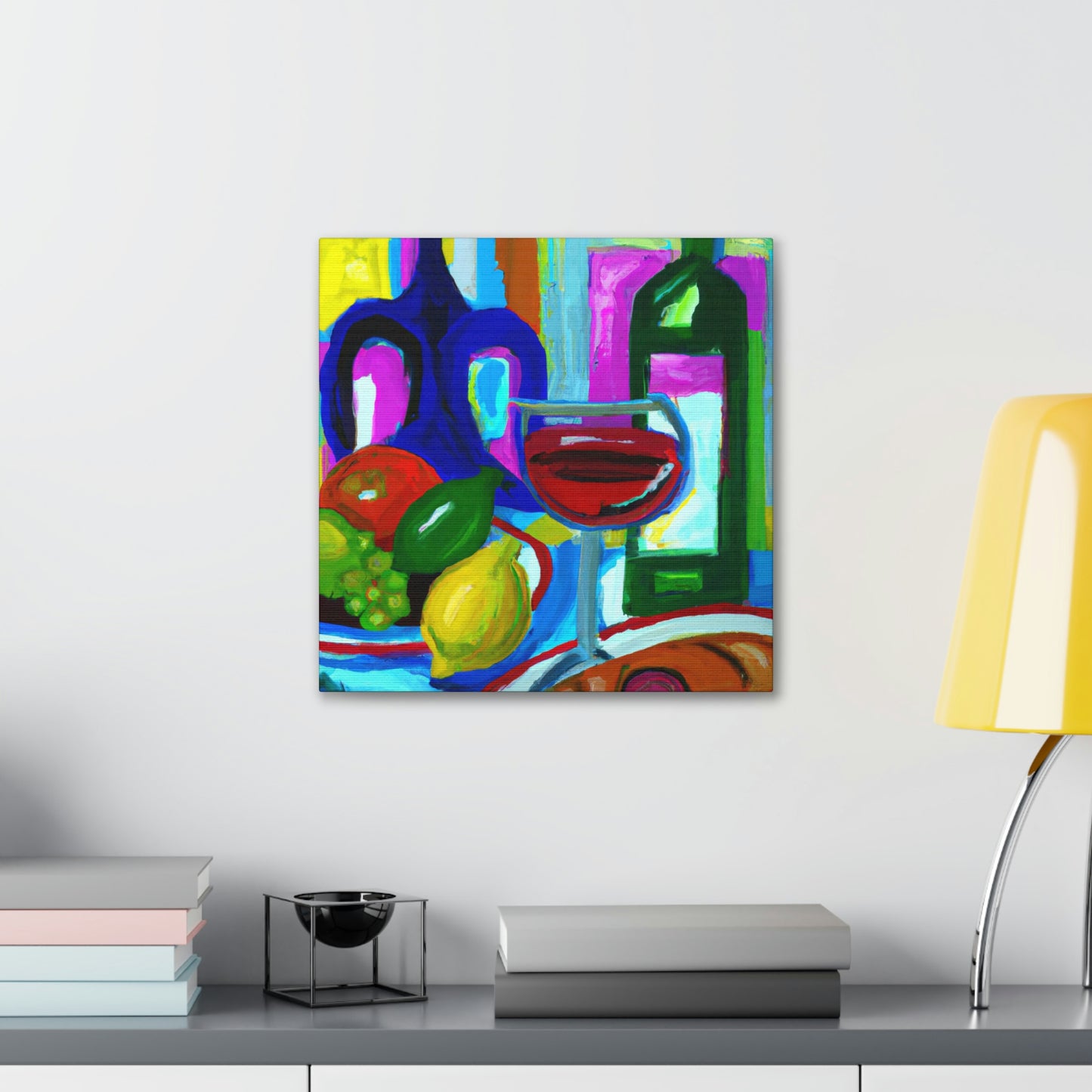 "Wine & Cheese Fête - Canvas" - Canvas