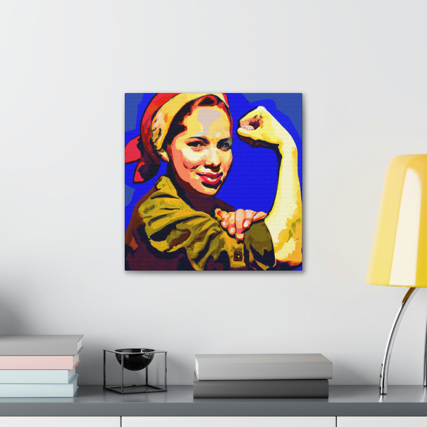 "Rosie the Revolutionary Woman" - Canvas