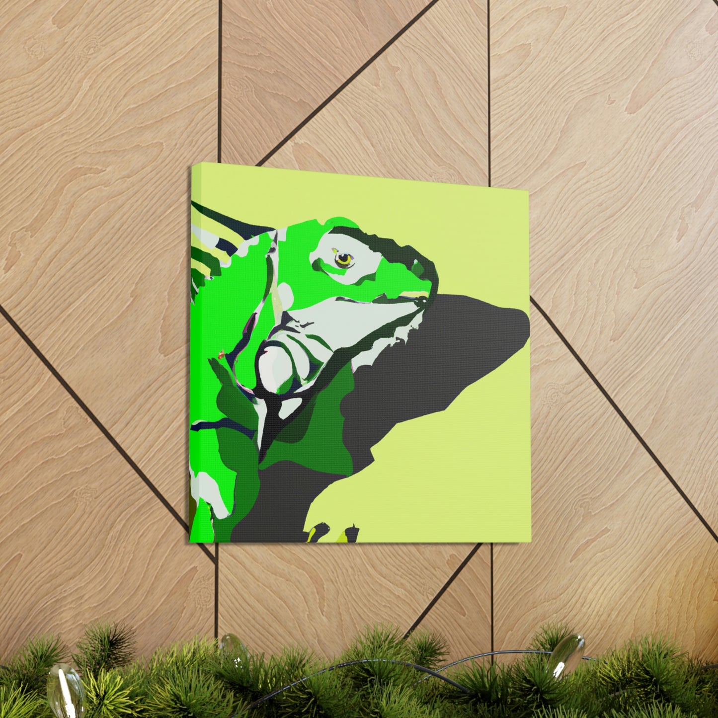 Iguanas in Stillness - Canvas