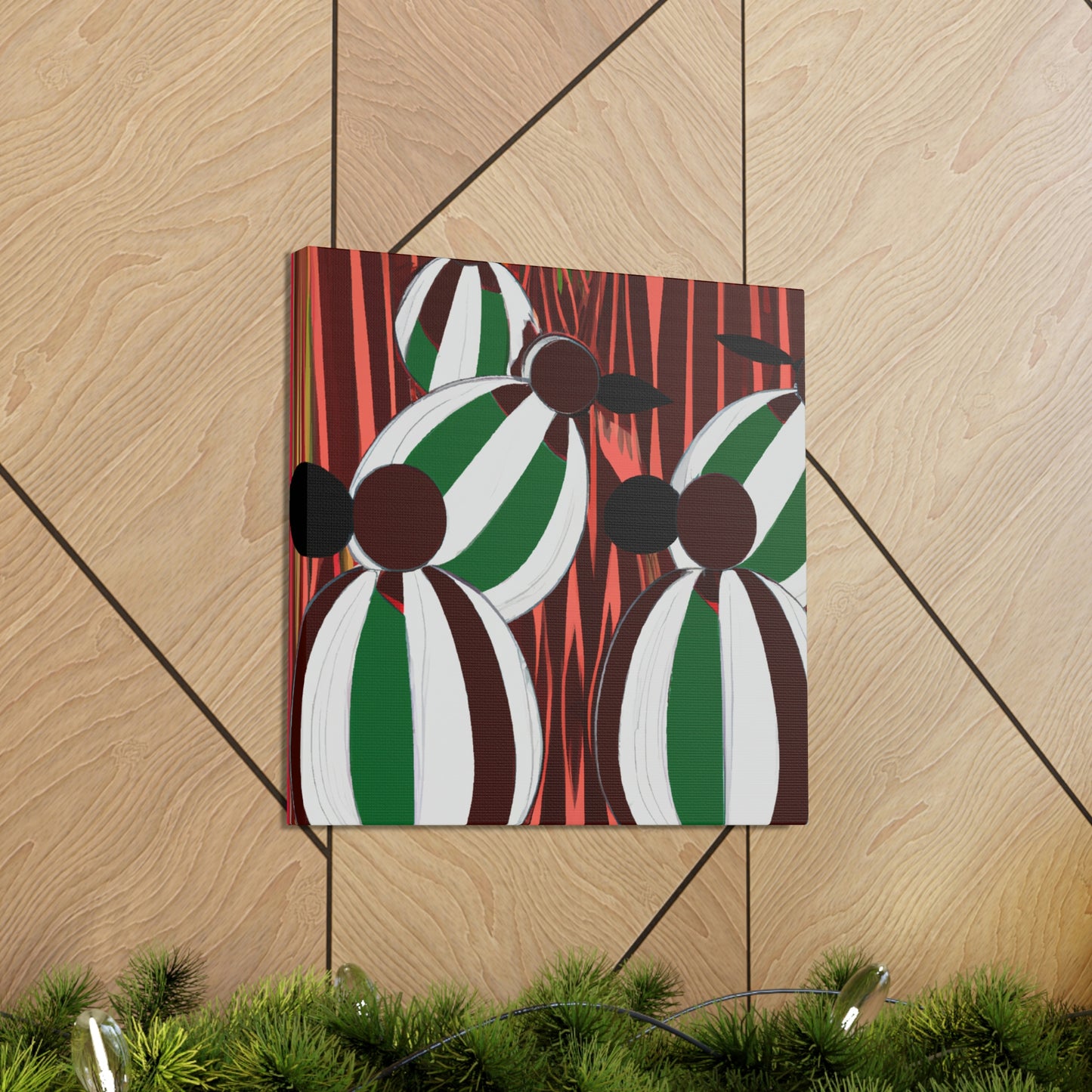 "Shimmering Maracas Symphony" - Canvas