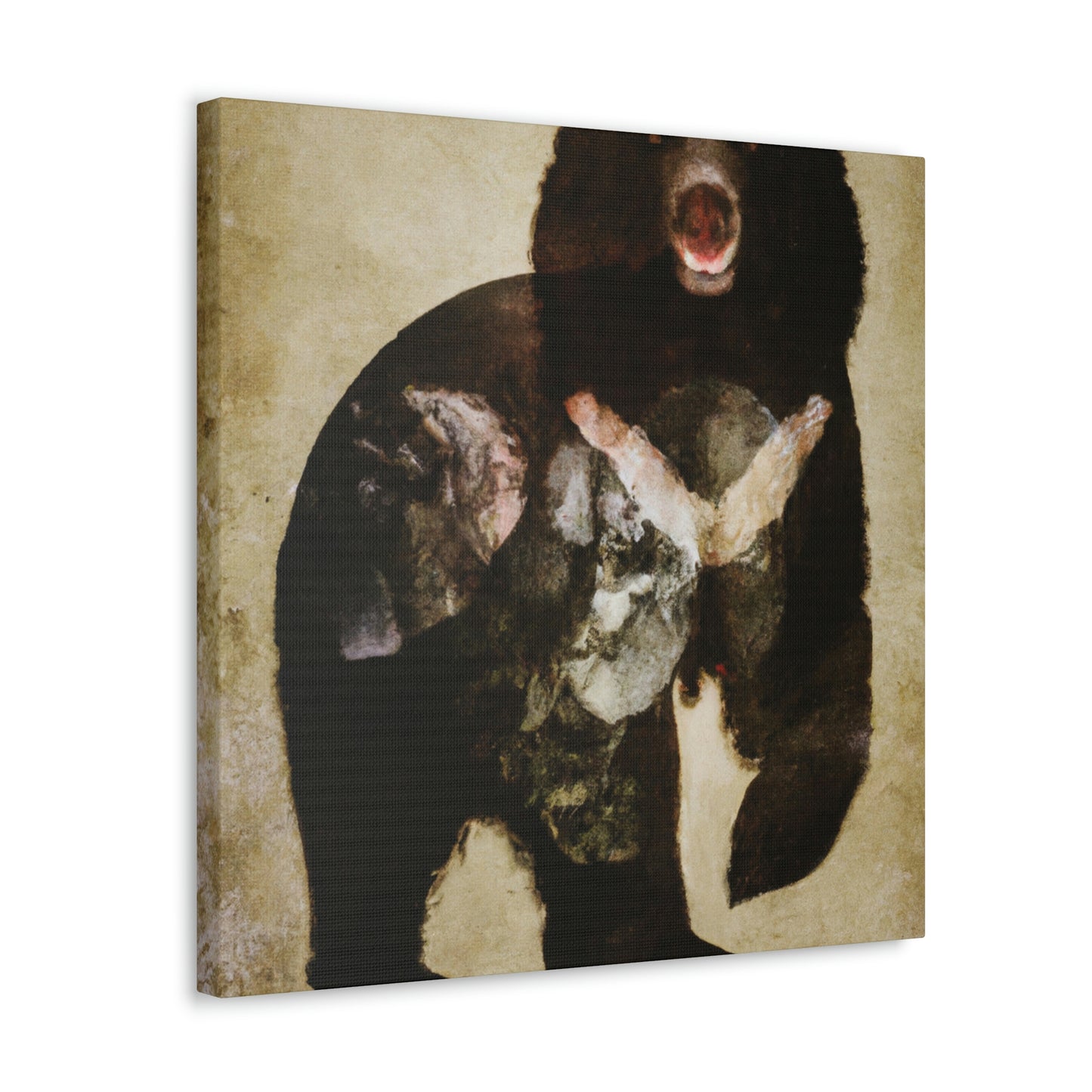 Black Bear Deco Dream - Canvas