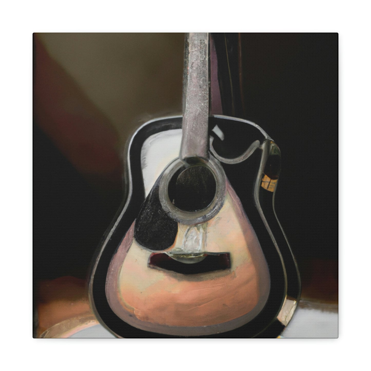 "Acoustic Masterpiece Strummed" - Canvas