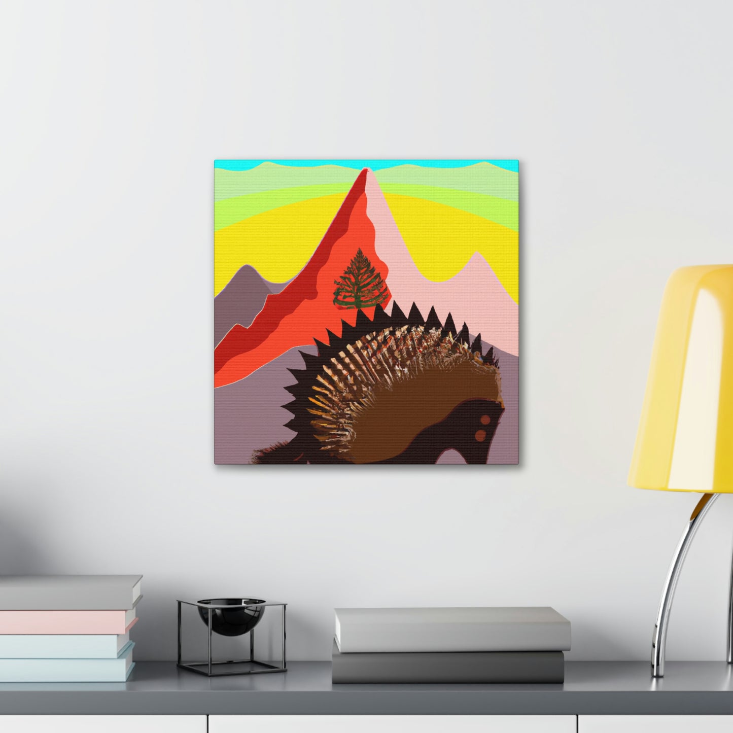 "Porcupine's Glitzy Glamour" - Canvas