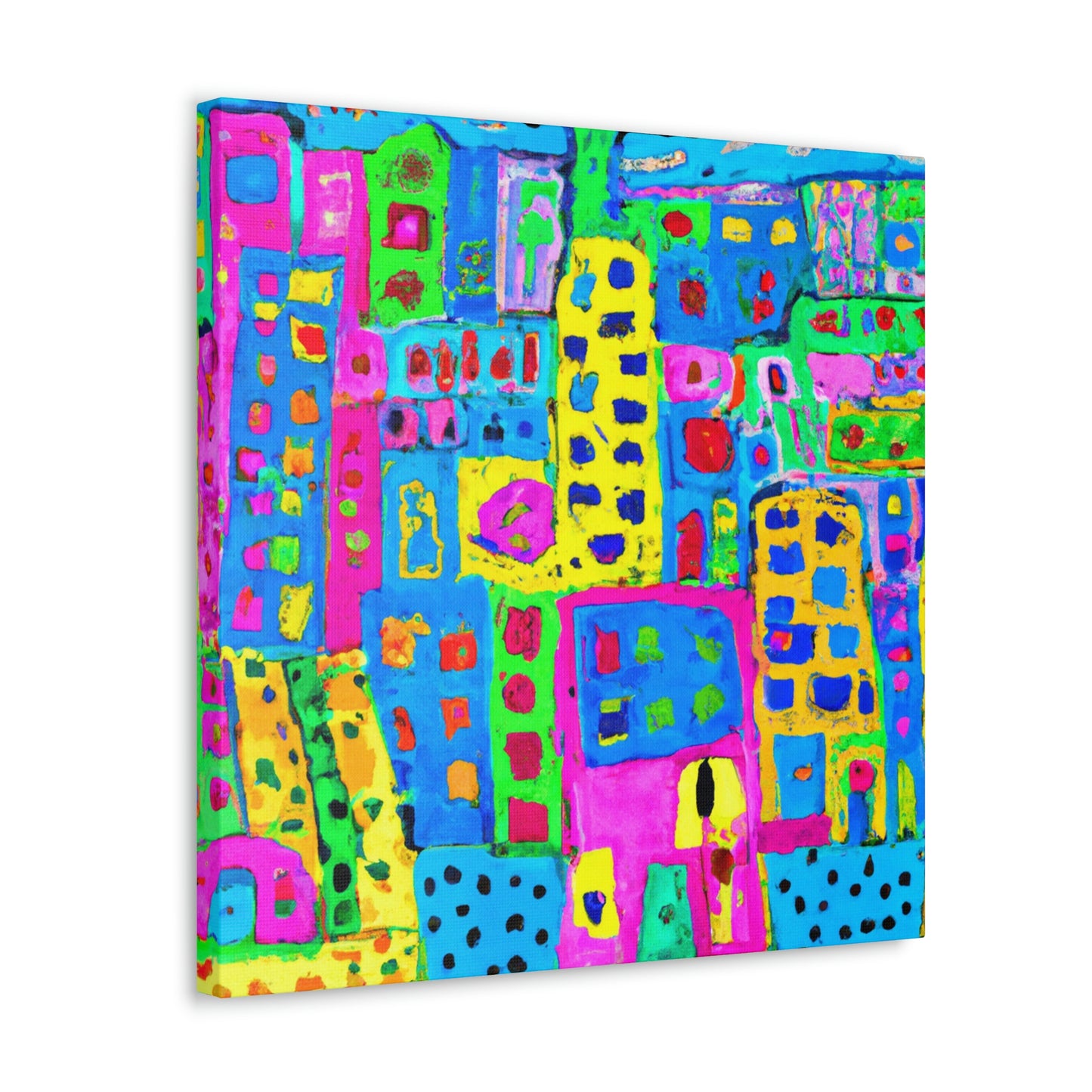 "Urban Modern Metropolis" - Canvas