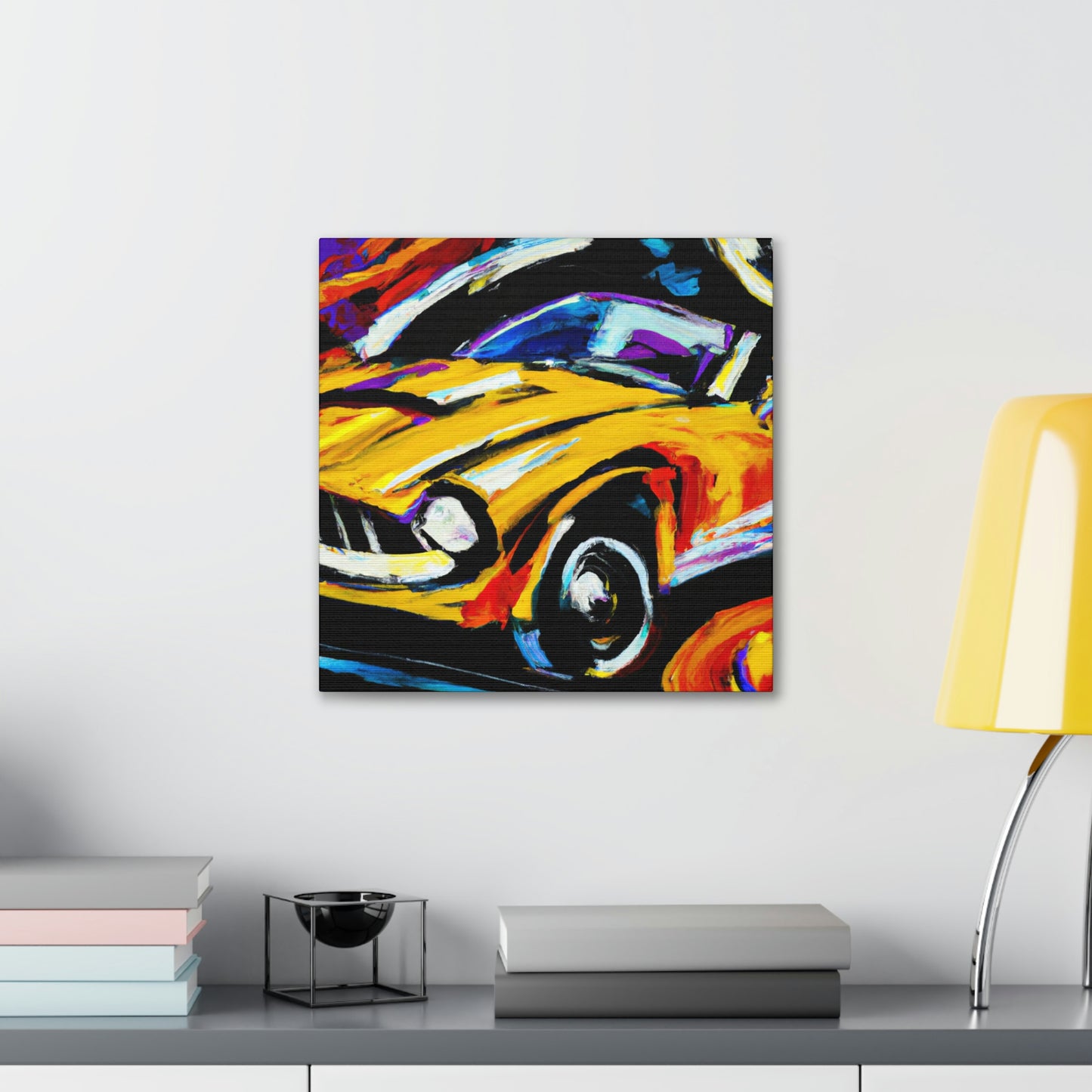 "Classic Automobile Dreaming" - Canvas