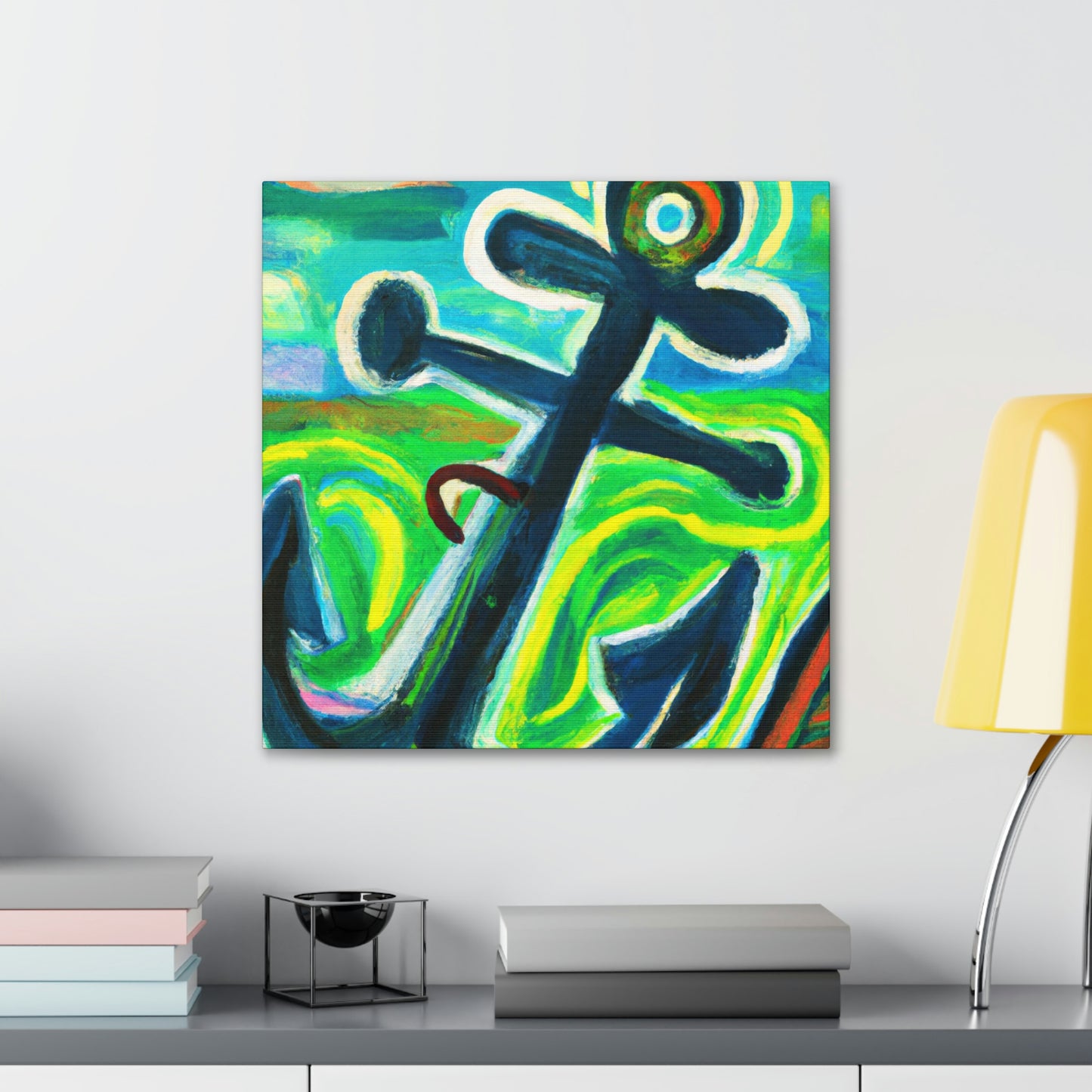 Anchor of Strength. - Canvas