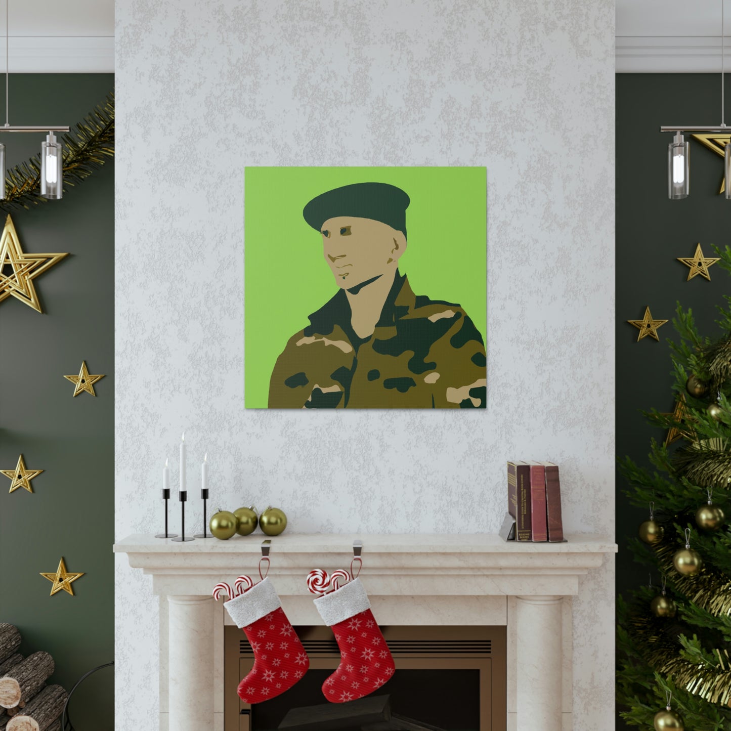 "Honoring The Supply Sergeant" - Canvas