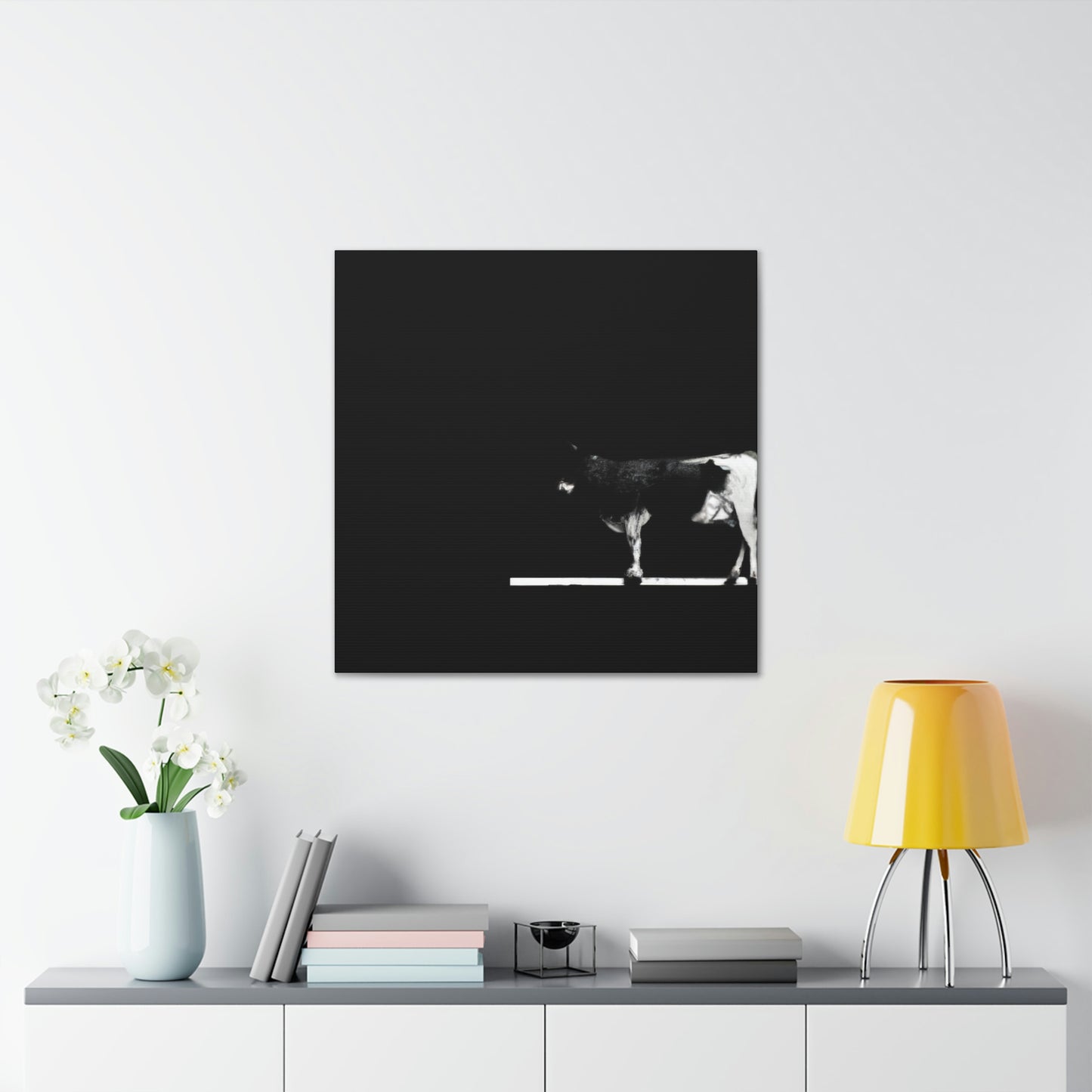 Milk Cow Simplicity - Canvas