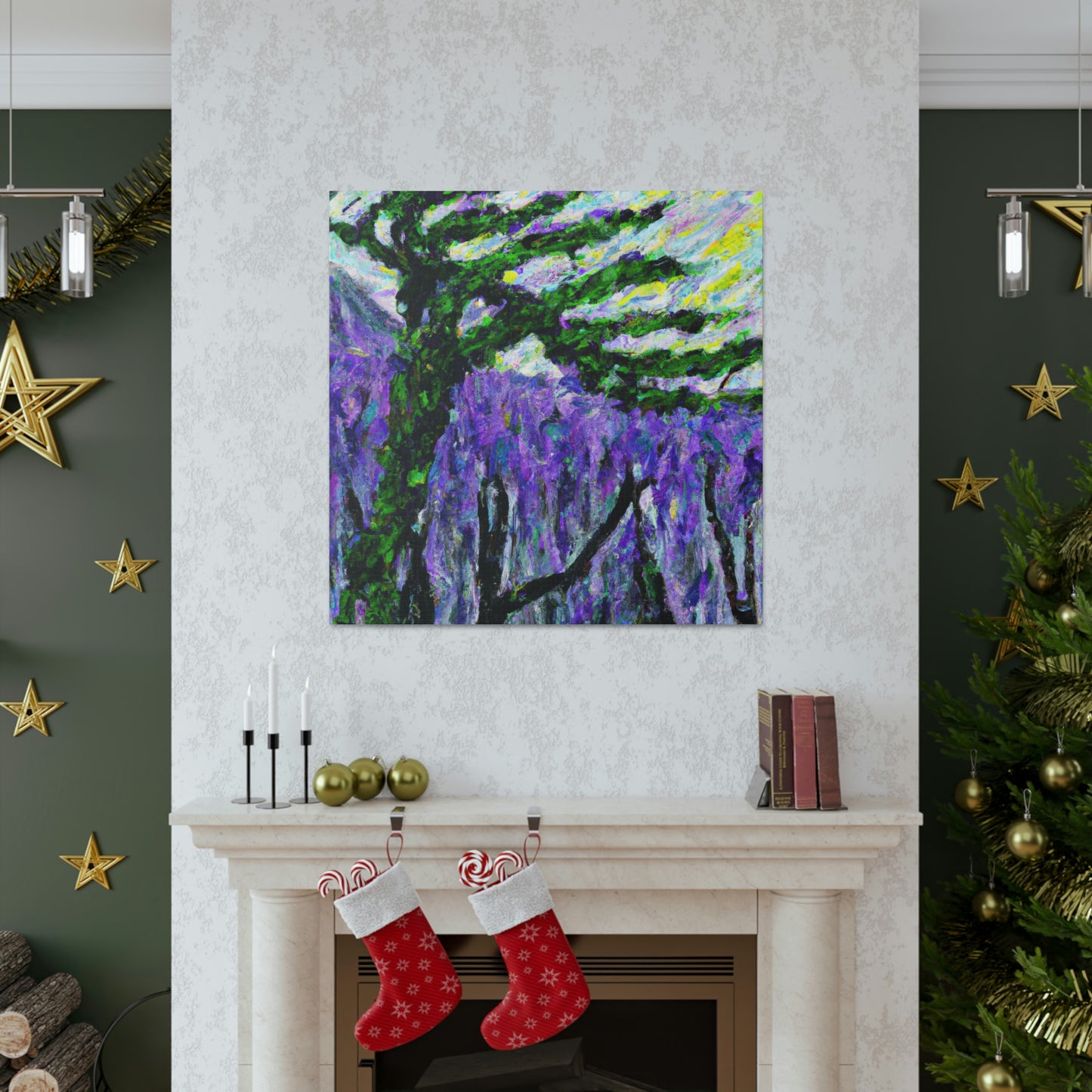 Wisteria Evocative Dreams - Canvas