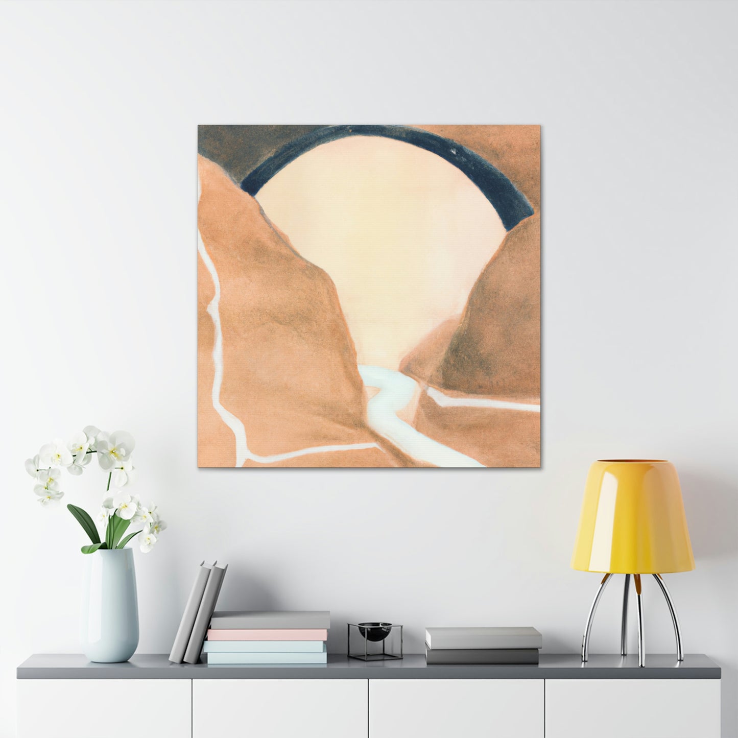 "Canyons in Colorful Splendor" - Canvas