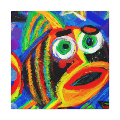 Rainbow Fish Harmony - Canvas