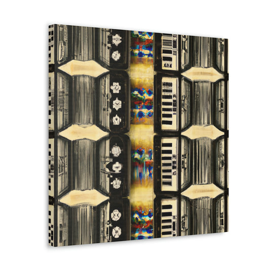 Accordion Retro Revival - Canvas