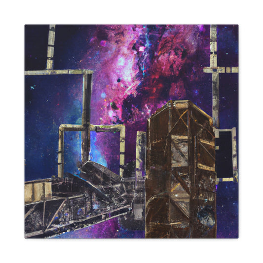 Extraterrestrial Orbit Station - Canvas