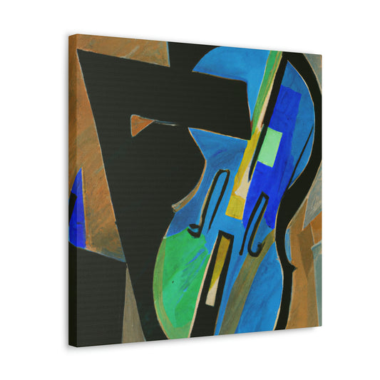 Vibrant Violin Symphony - Canvas