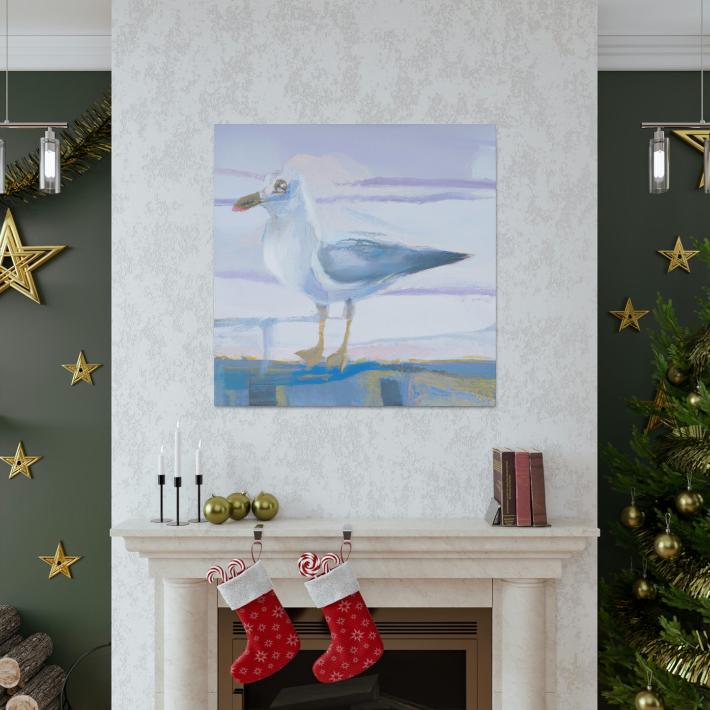 Sea's Glorious Gull - Canvas