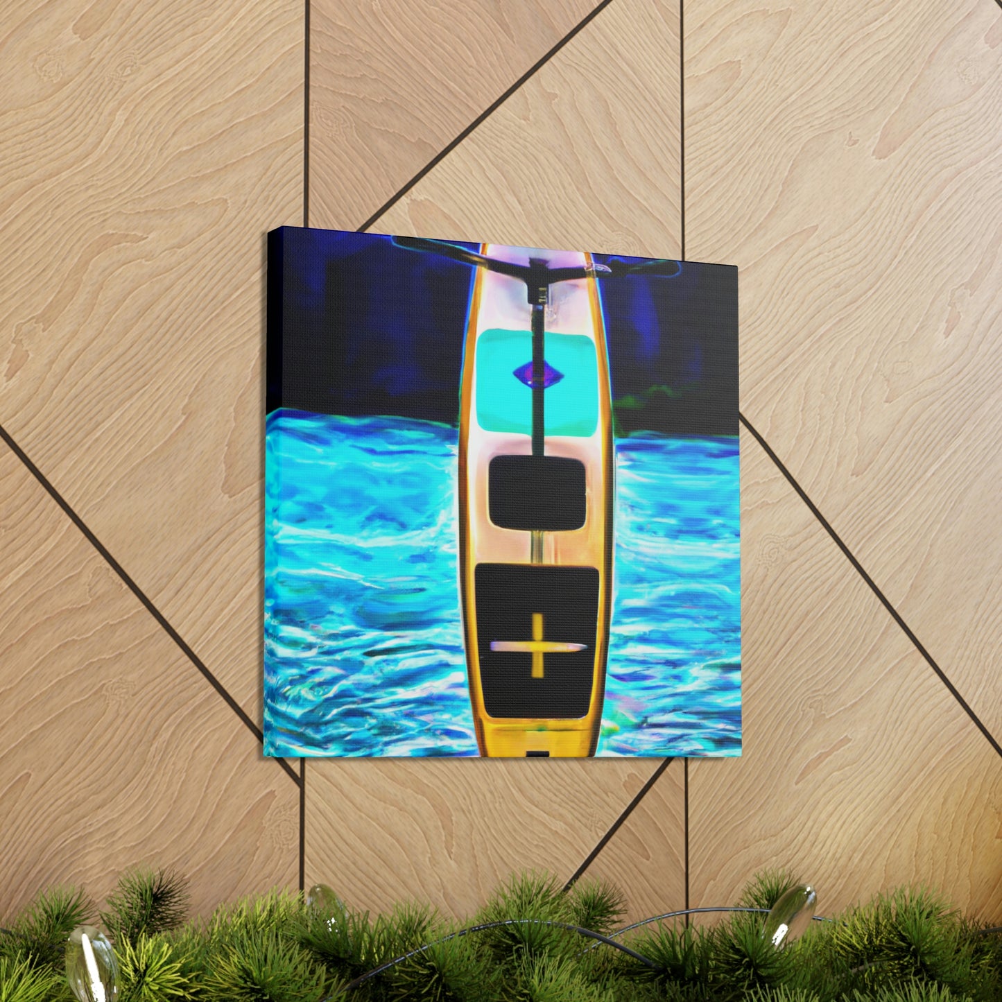 "Paddling Through Eternity" - Canvas