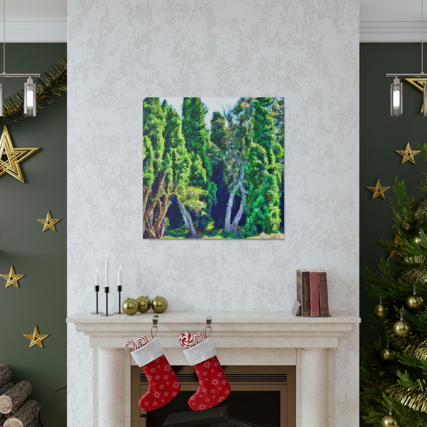 Cypress Haunting Beauty - Canvas