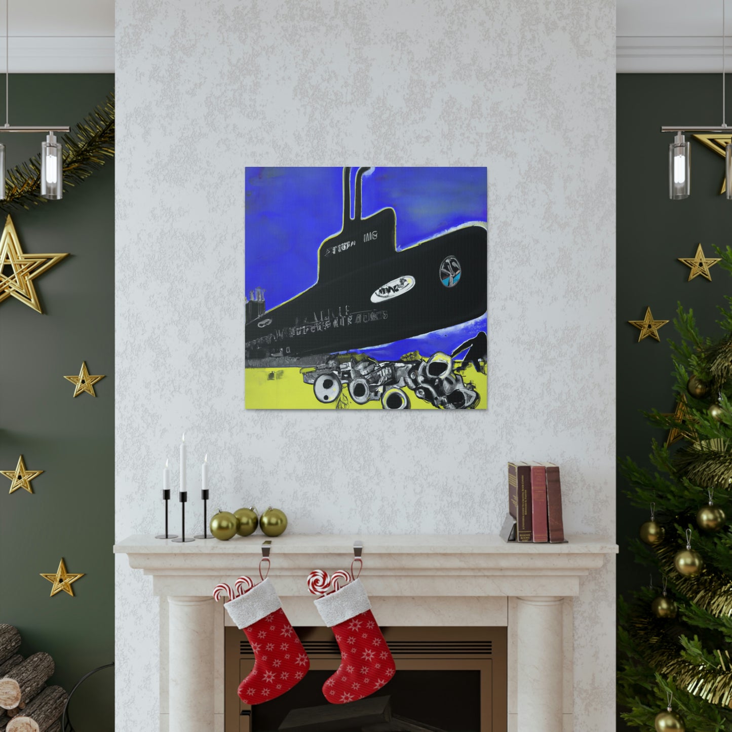 Submarine Underwater Dream - Canvas