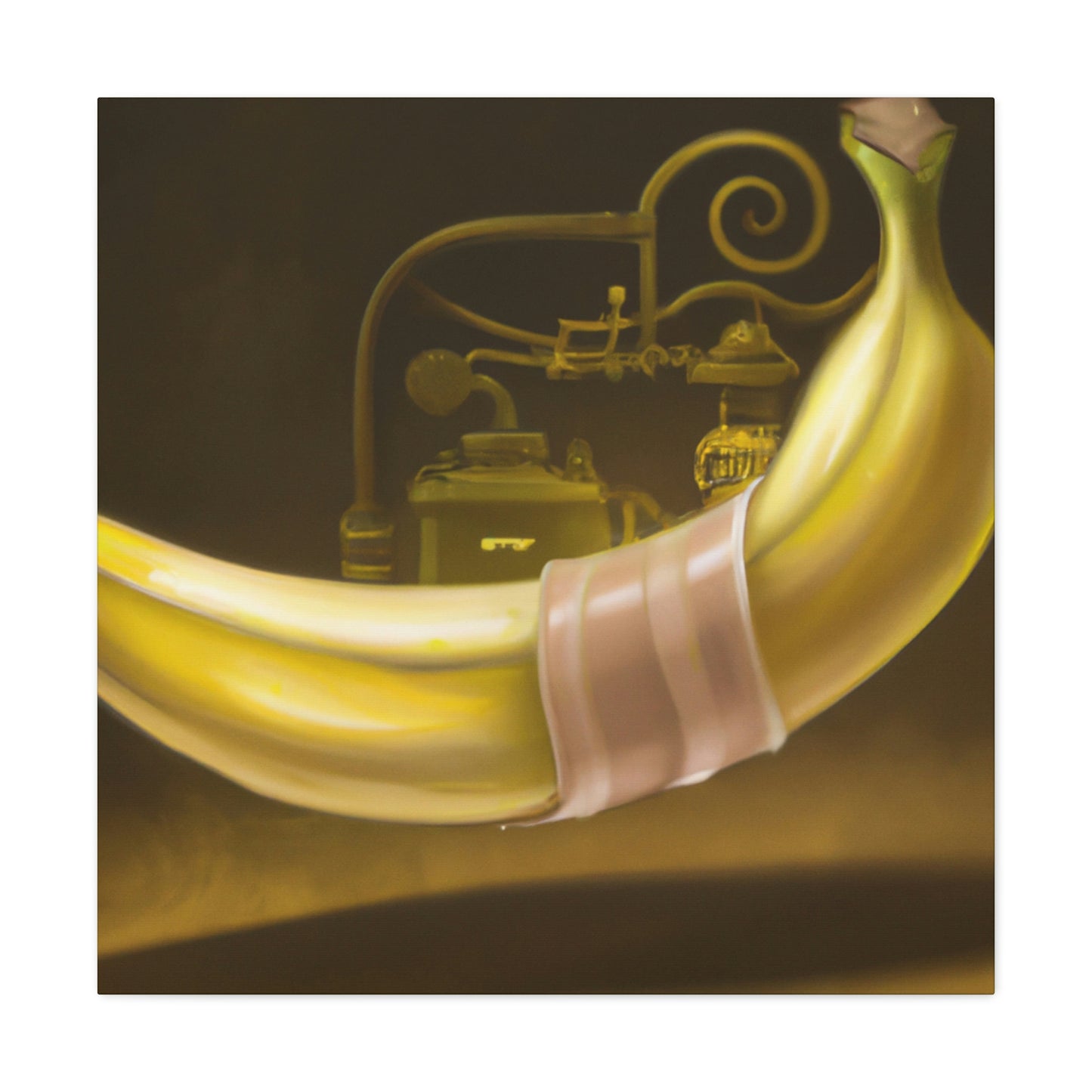 Banana in Steampunkland - Canvas