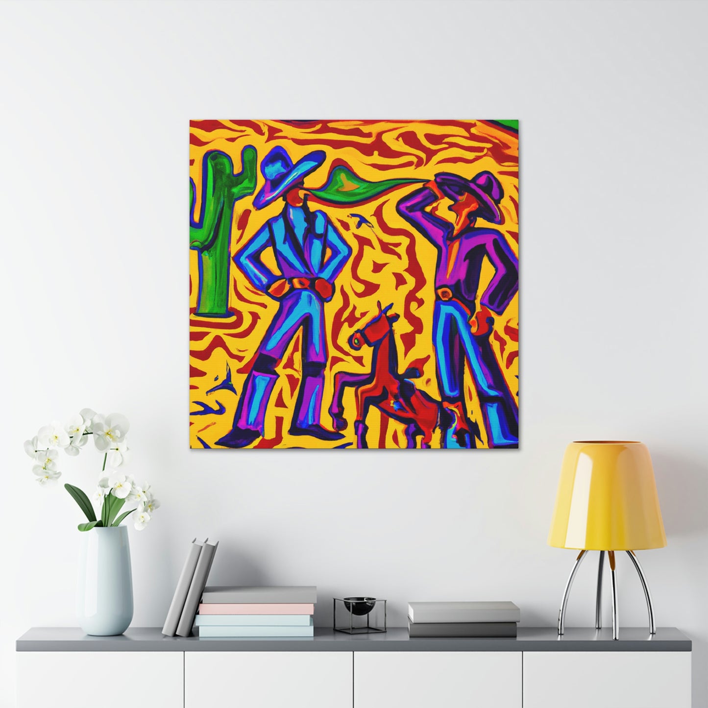 "Branding Iron Fauvism" - Canvas