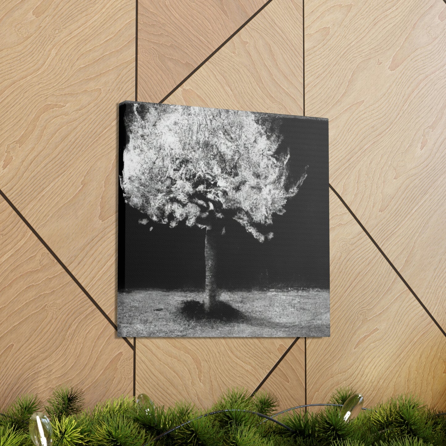 "Cherry Blossom Transience" - Canvas