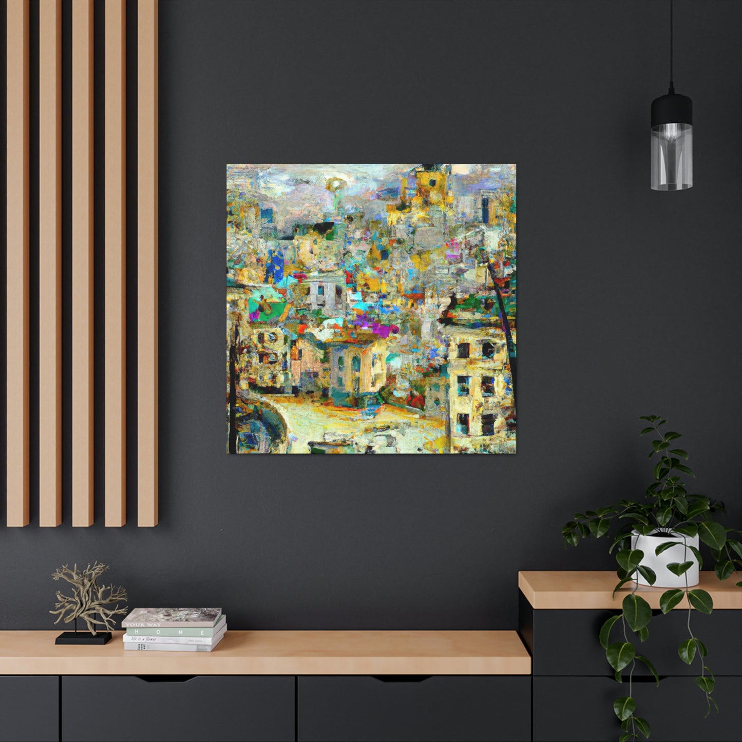 Baroque Expressionist Visions - Canvas