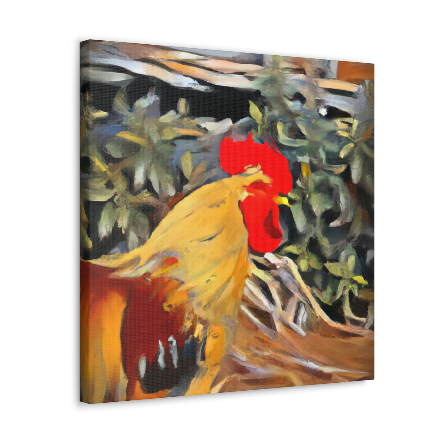 "The Cocky Rooster" - Canvas