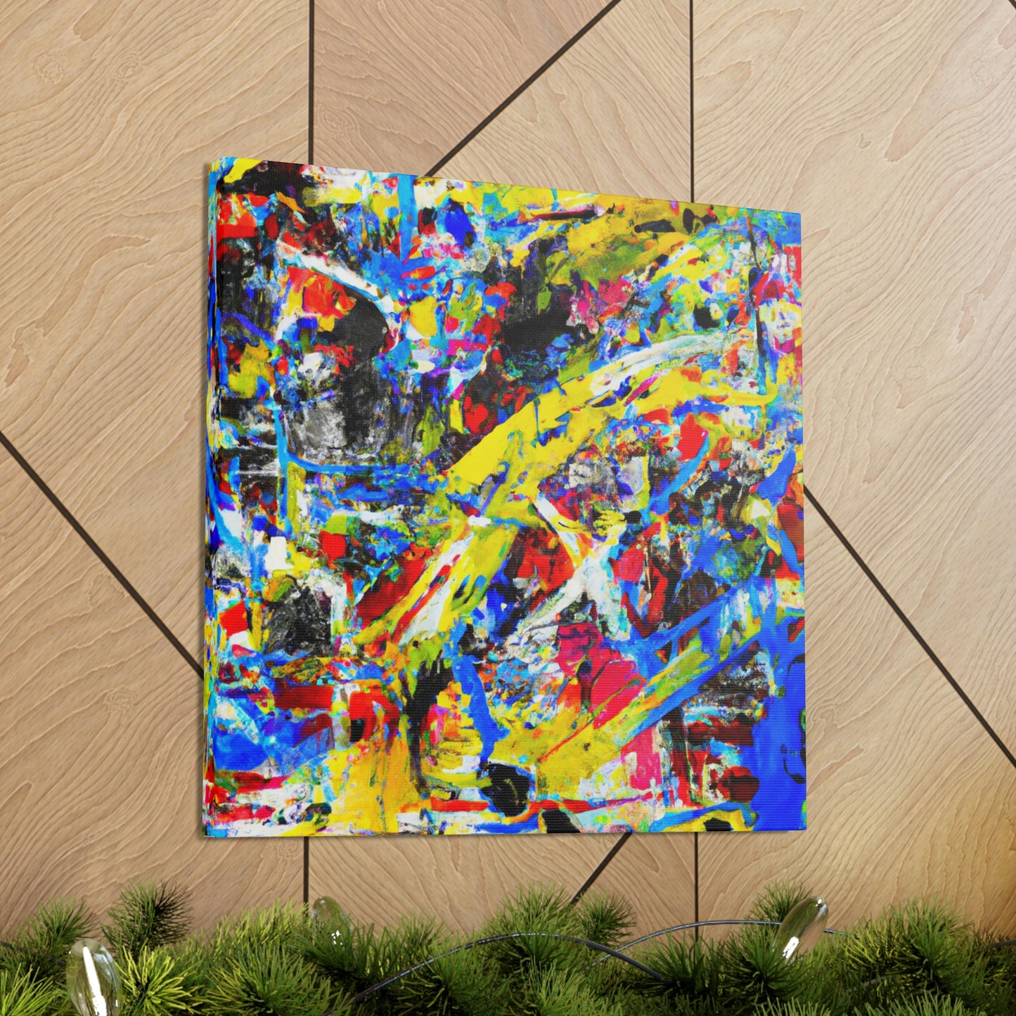 "Whirling Wild Embers" - Canvas