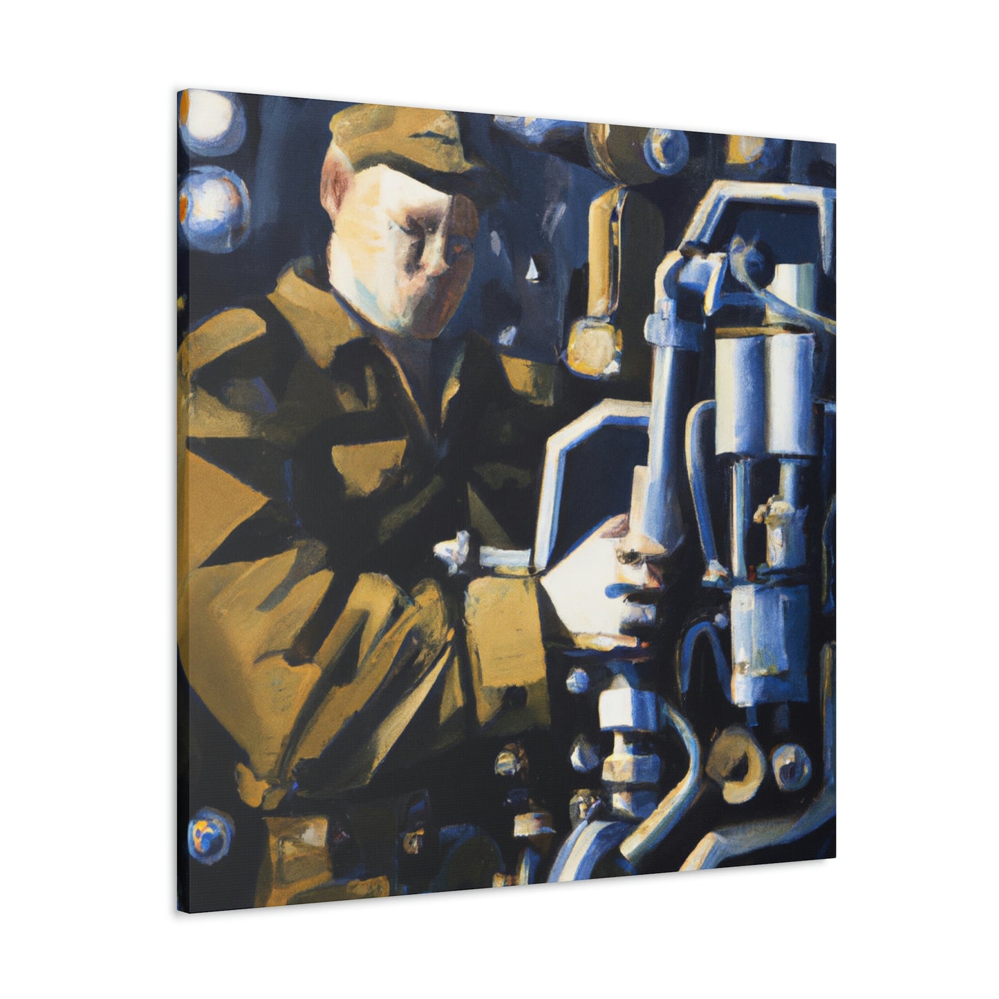 Mechanic's Bold Expression - Canvas