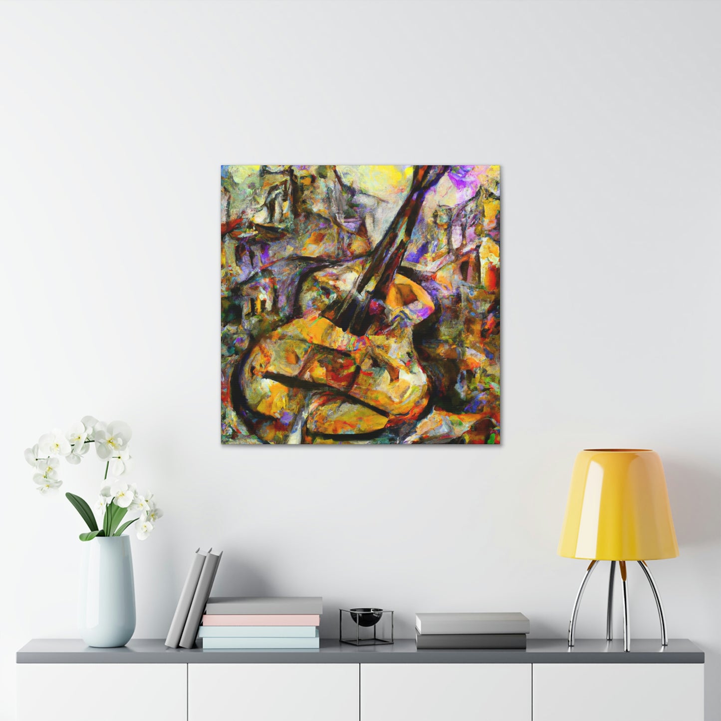 "Mandolin Melodies Music" - Canvas