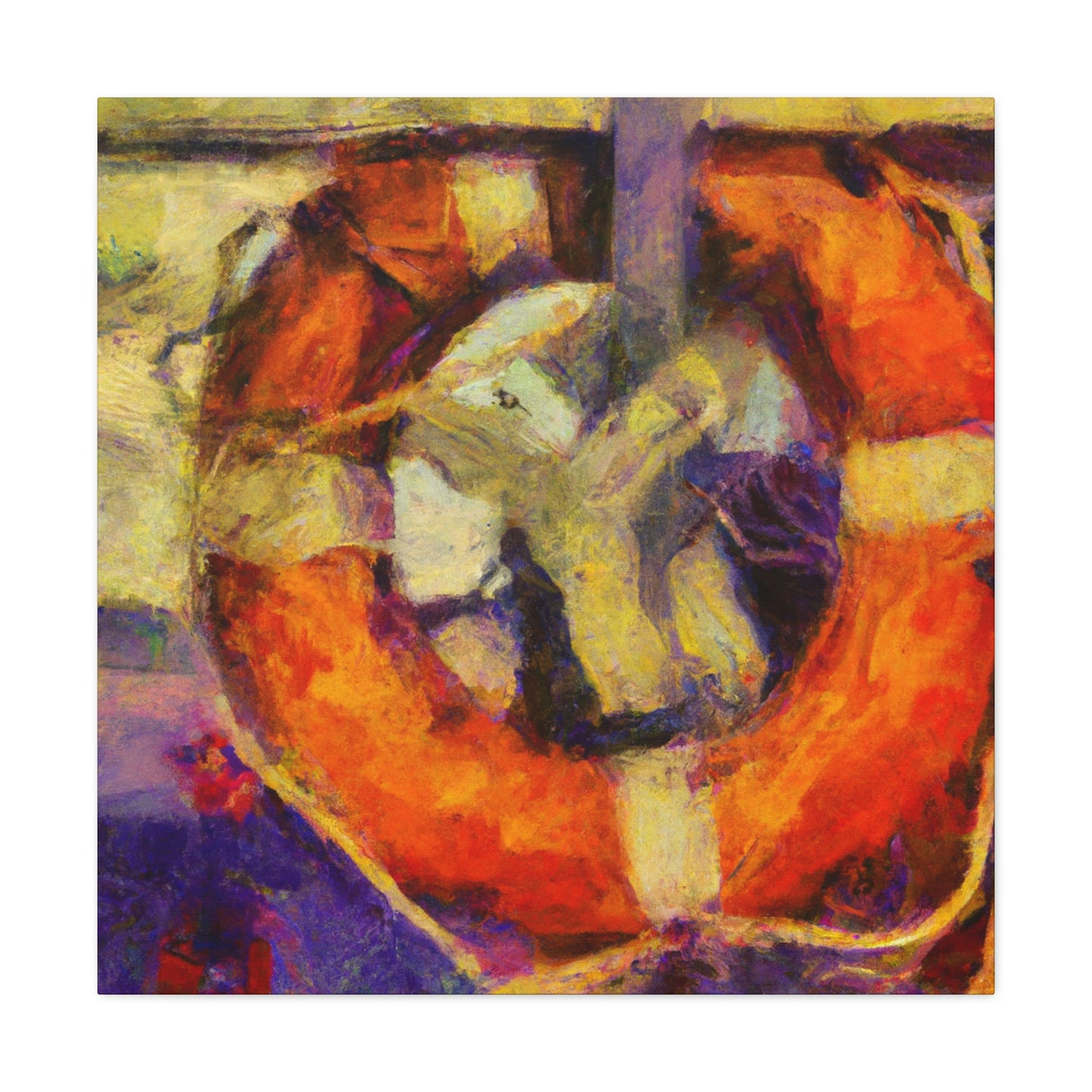 Life Buoy Triumphant - Canvas