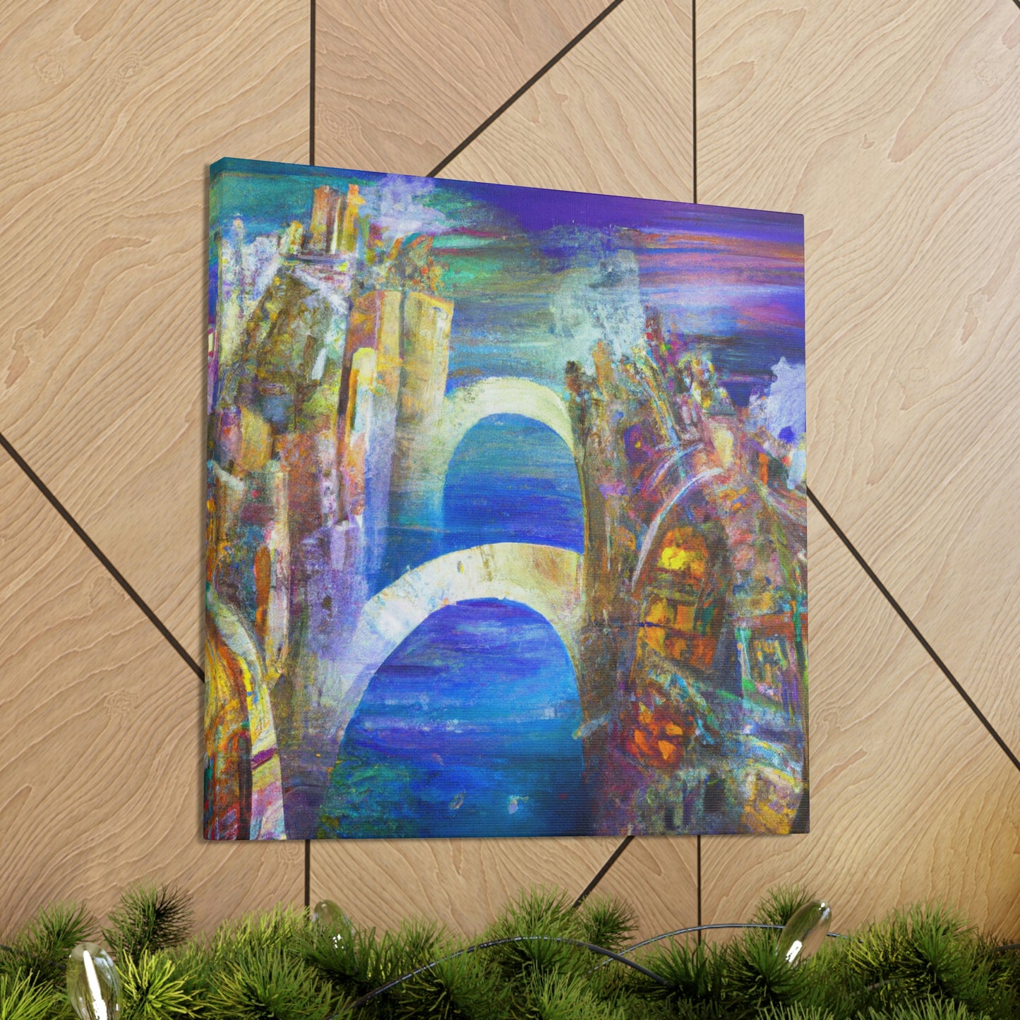 "Art Nouveau Reflection" - Canvas