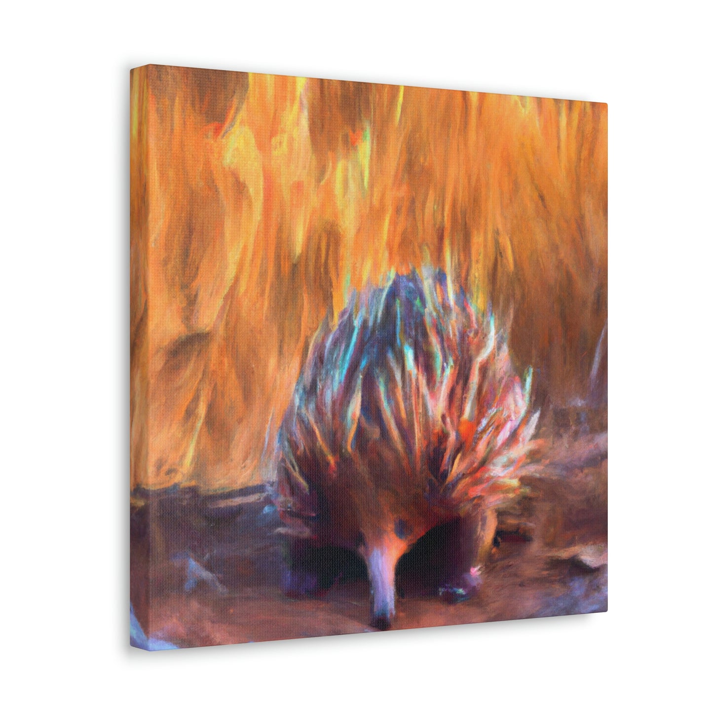 "Echidna's Hidden Beauty" - Canvas