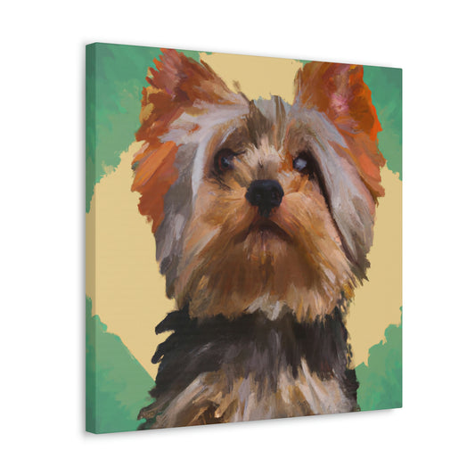 "Yorkshire Terrier Minimalism" - Canvas