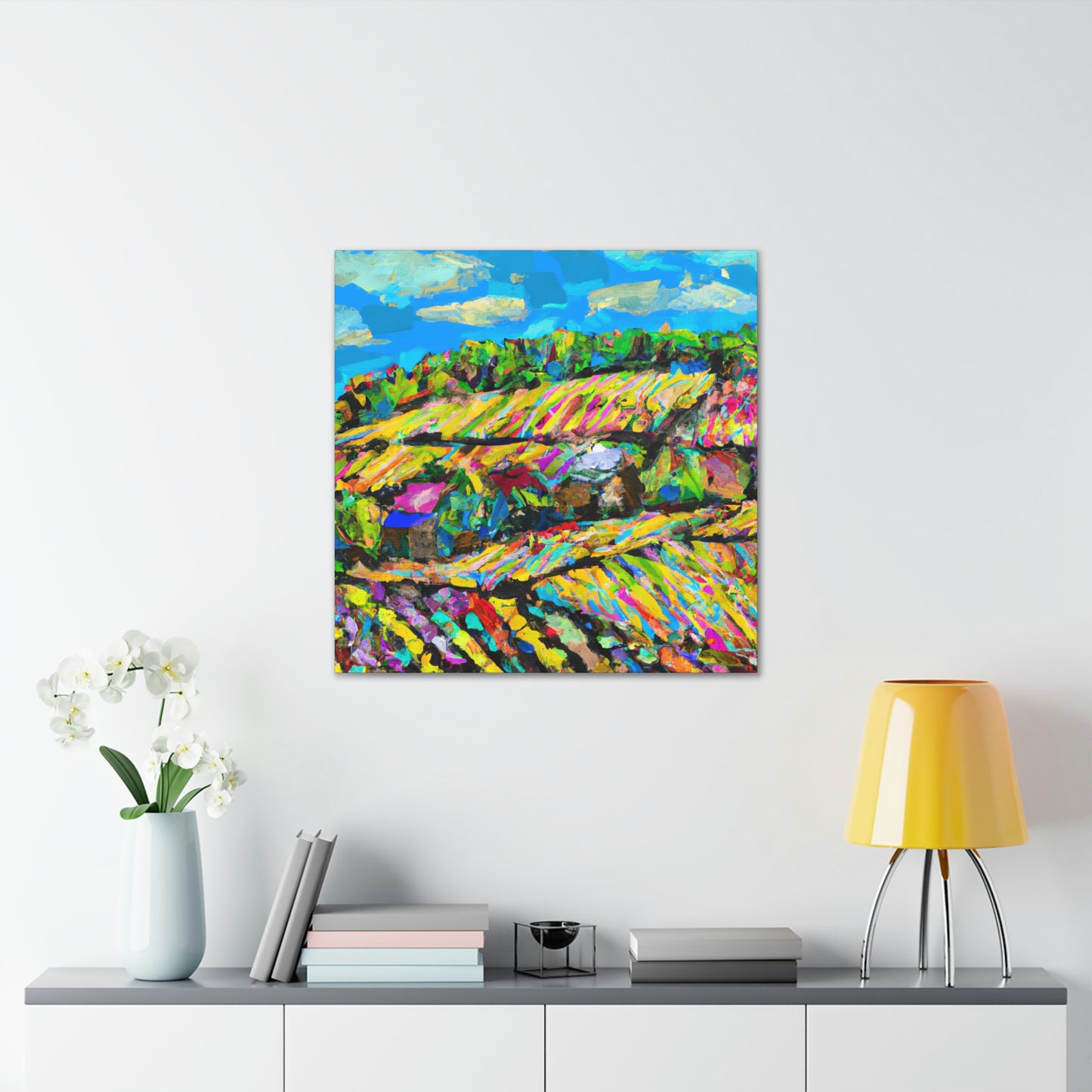 "Countryside Idyllic Dream" - Canvas