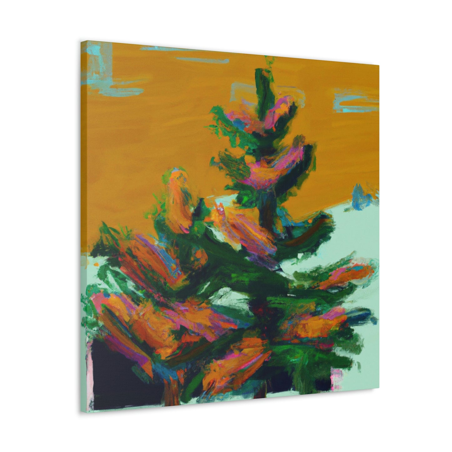 "Fir Tree Expressionism" - Canvas