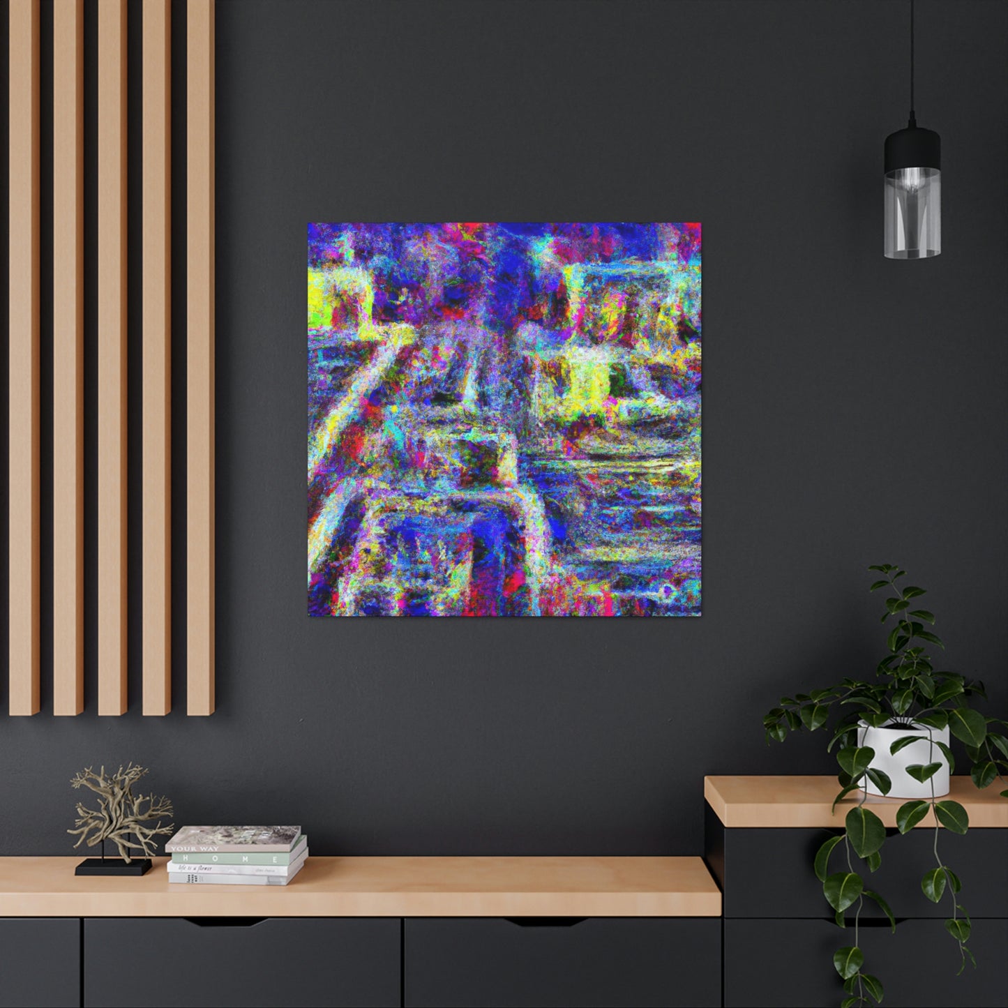 "Technology in Impressionism" - Canvas