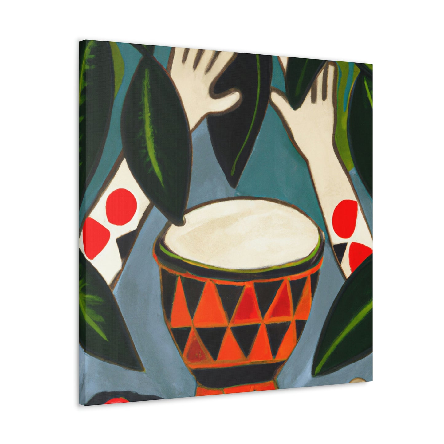 "Bongos in Monochrome". - Canvas