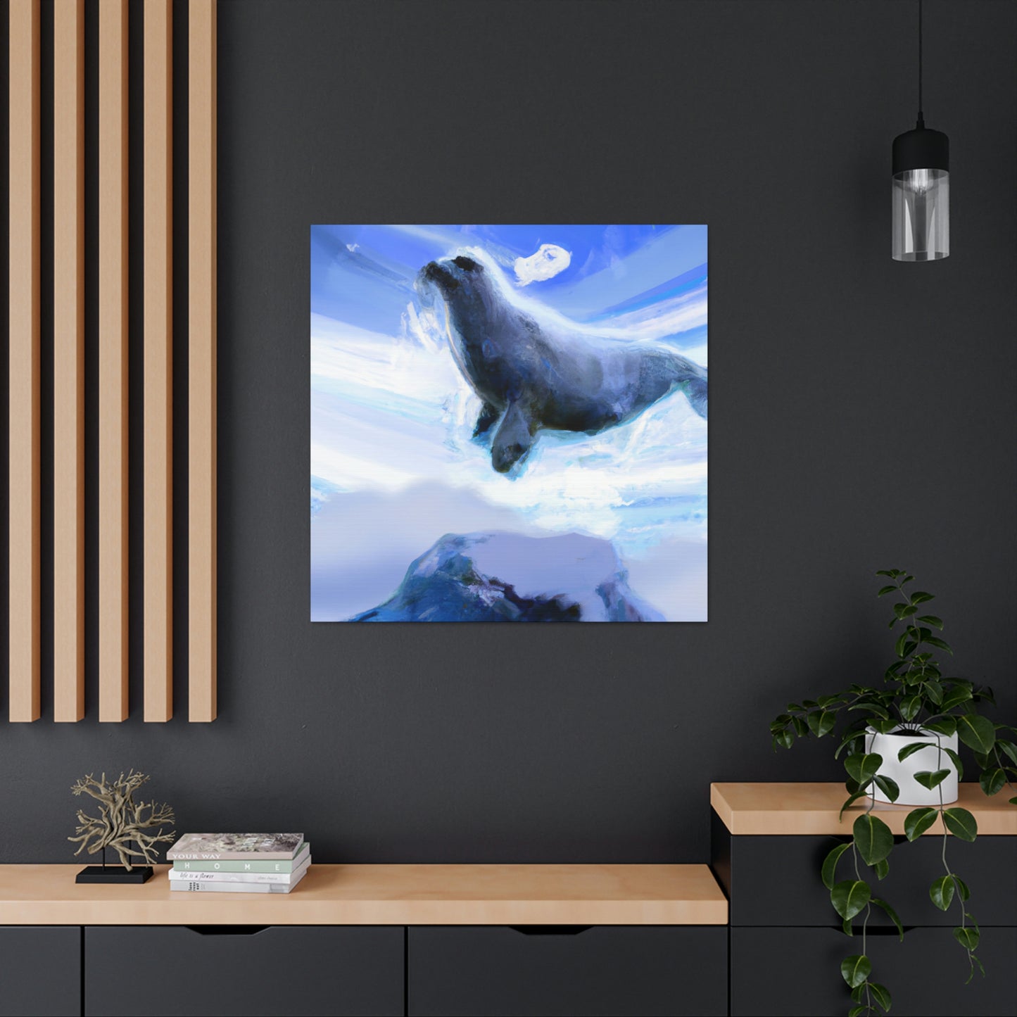 Harp Seal Ballet Dance - Canvas