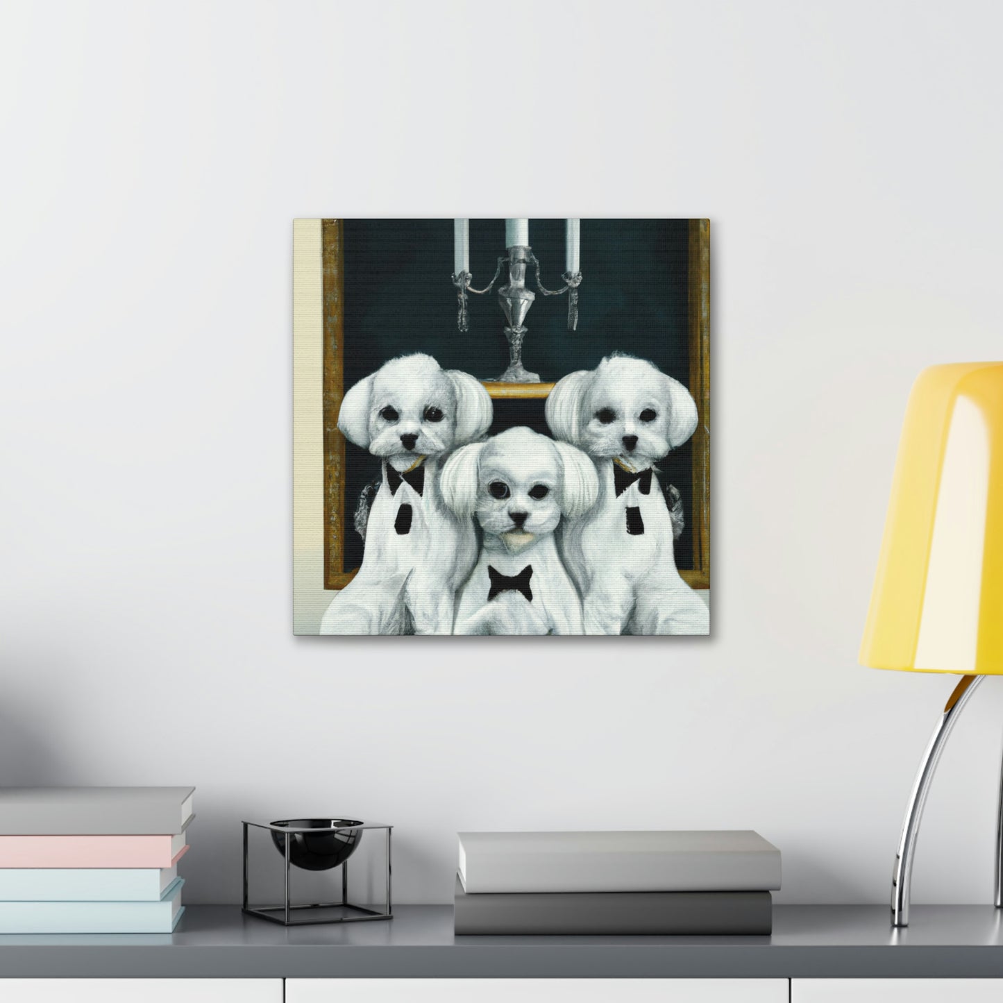 "Maltese Majestic Majesty" - Canvas