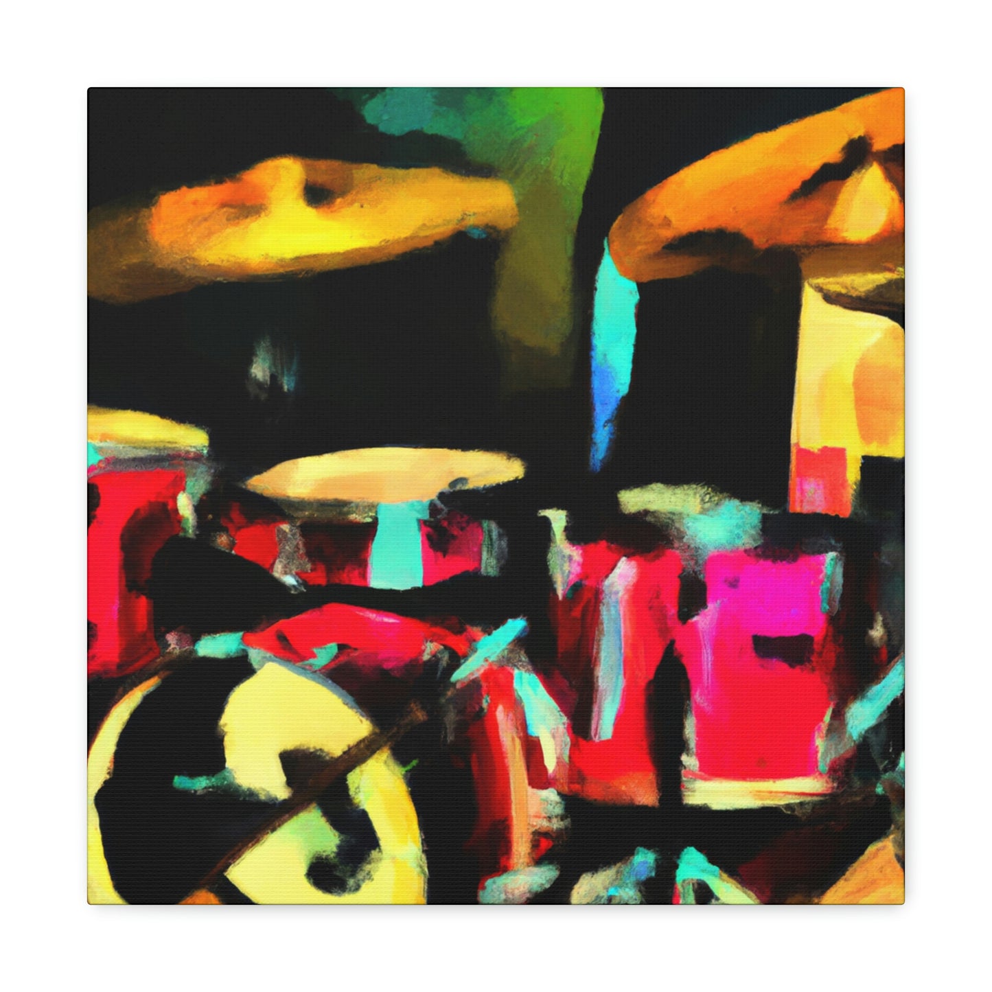 Drums of Abstracted Reality - Canvas