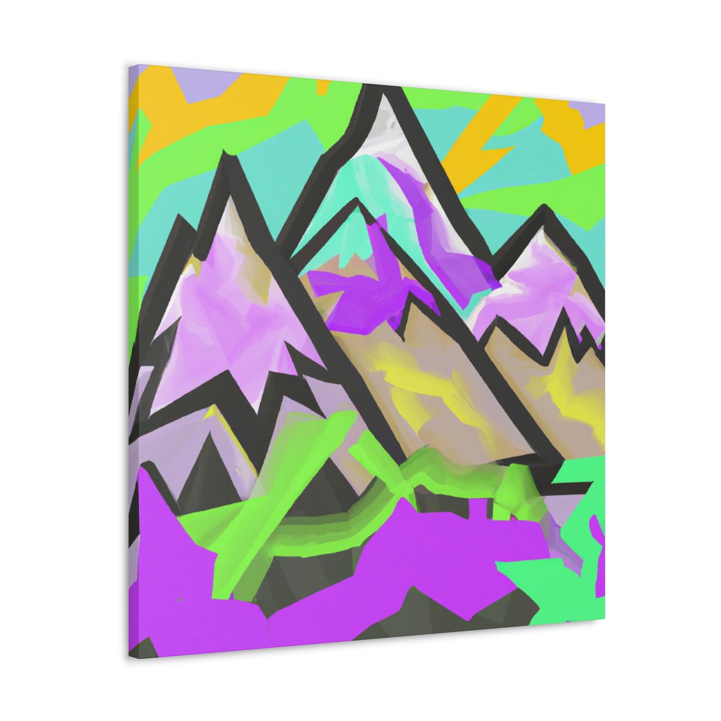 "Mountain Majesty Splendor" - Canvas