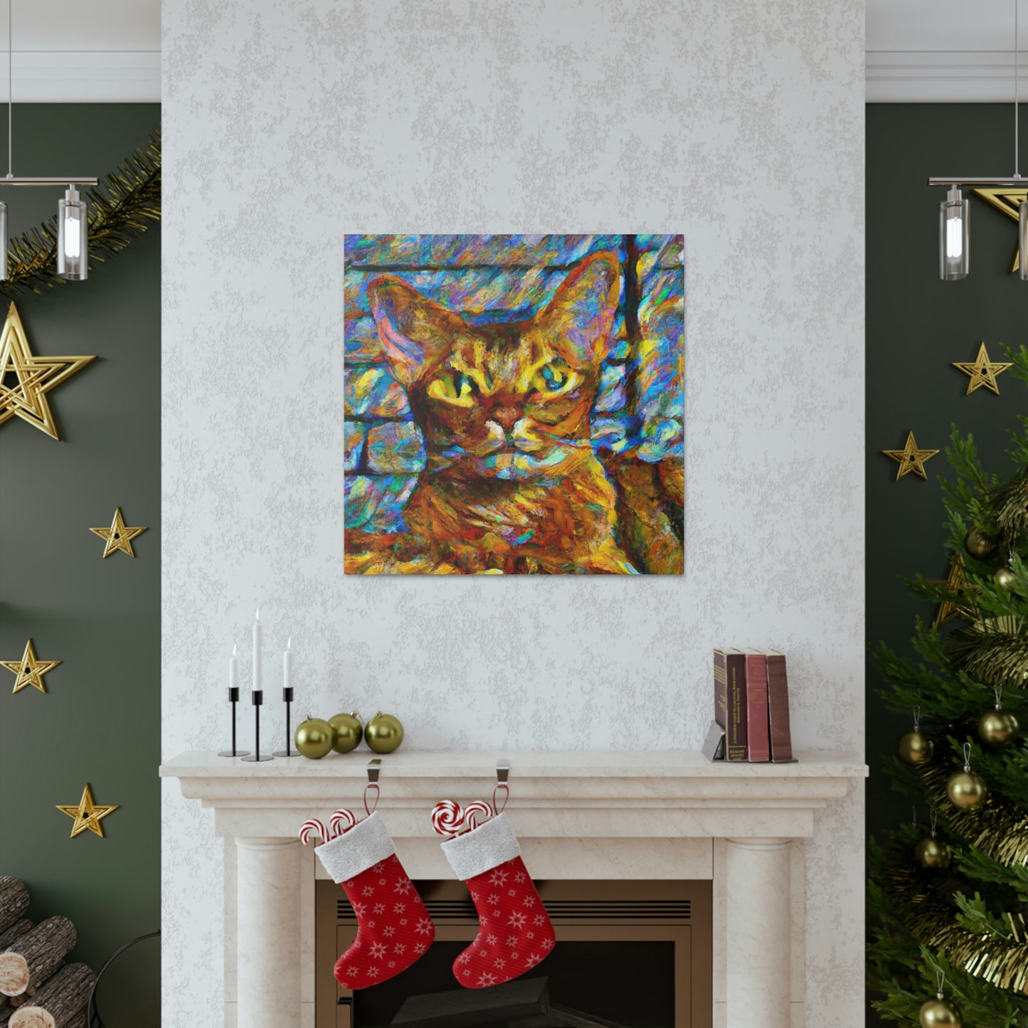 Wild Abyssinian Fauvism - Canvas