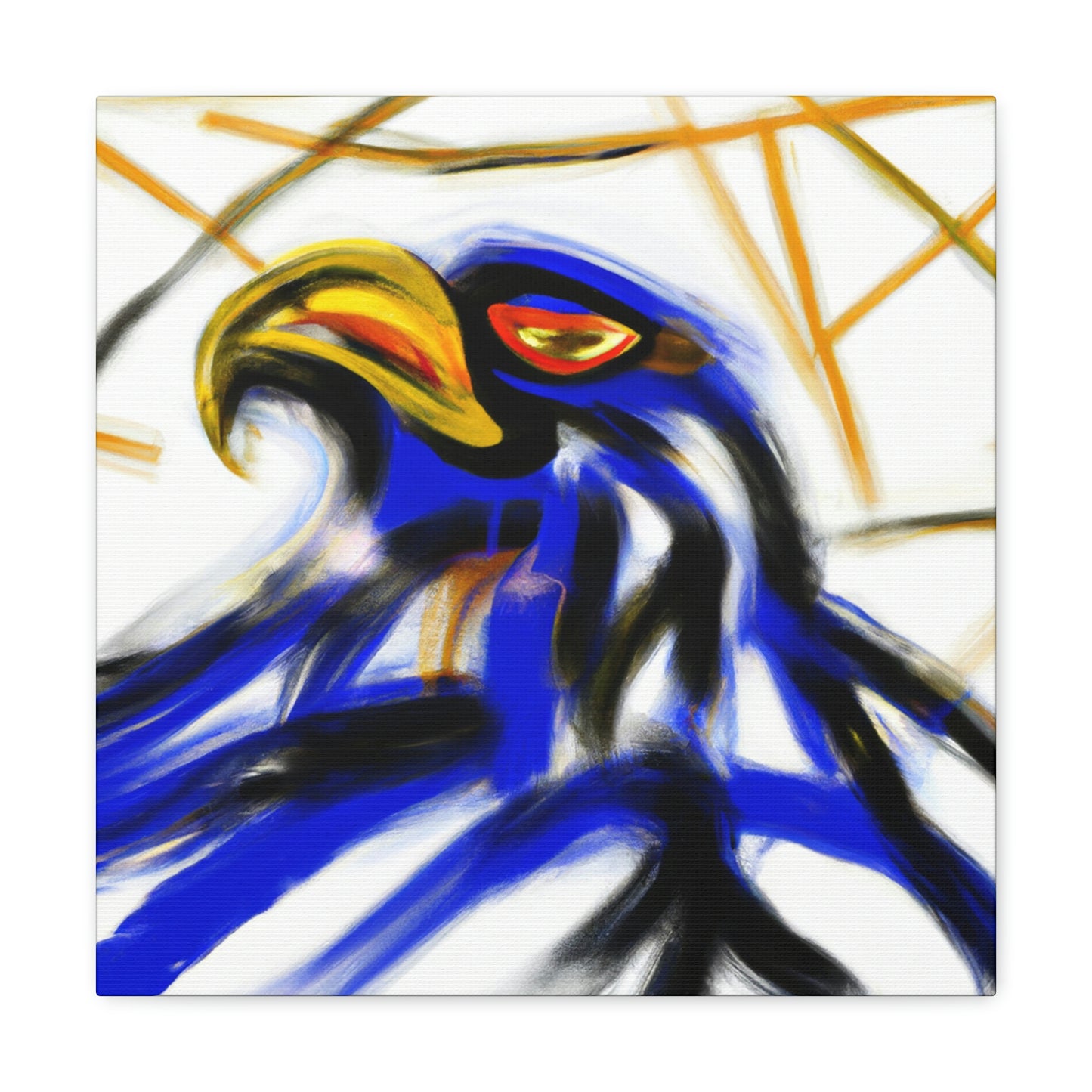 Eagle in Expressionism - Canvas