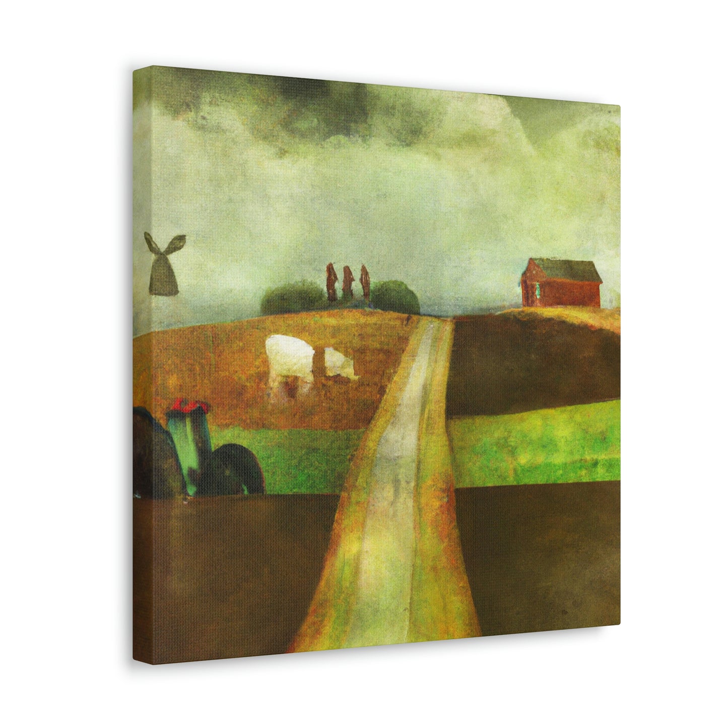 Country Road Dreamscape - Canvas