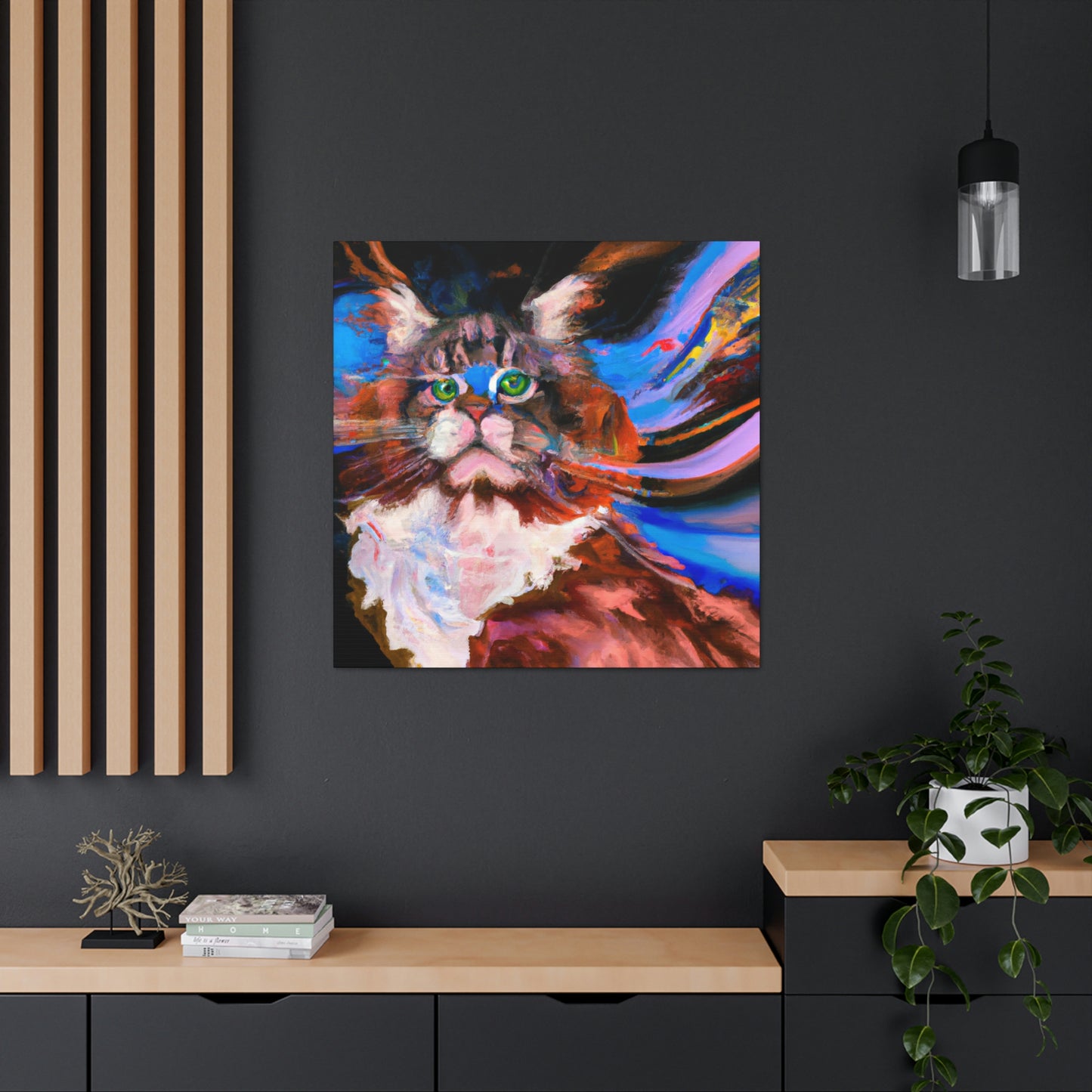 Coon in Cataclysmic Dream - Canvas