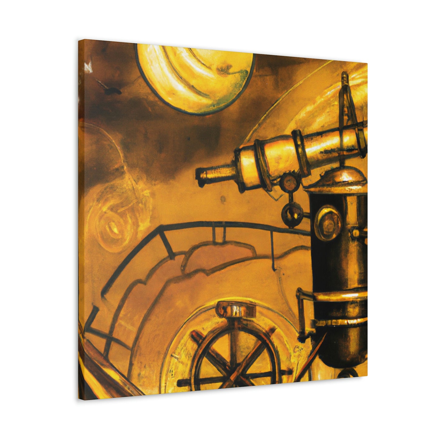 "The Clockwork Cosmos" - Canvas