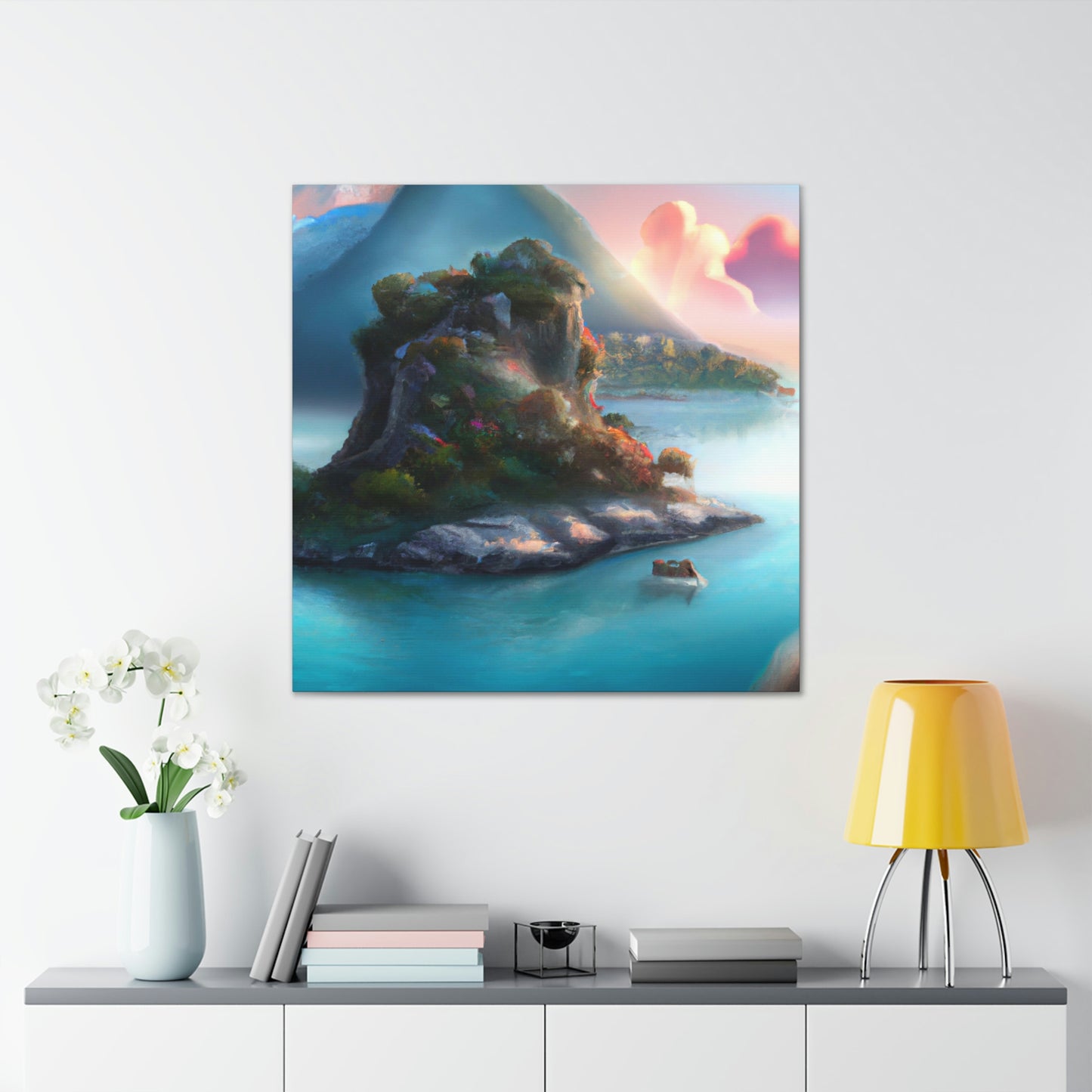 Radiant Frozen Moment - Canvas