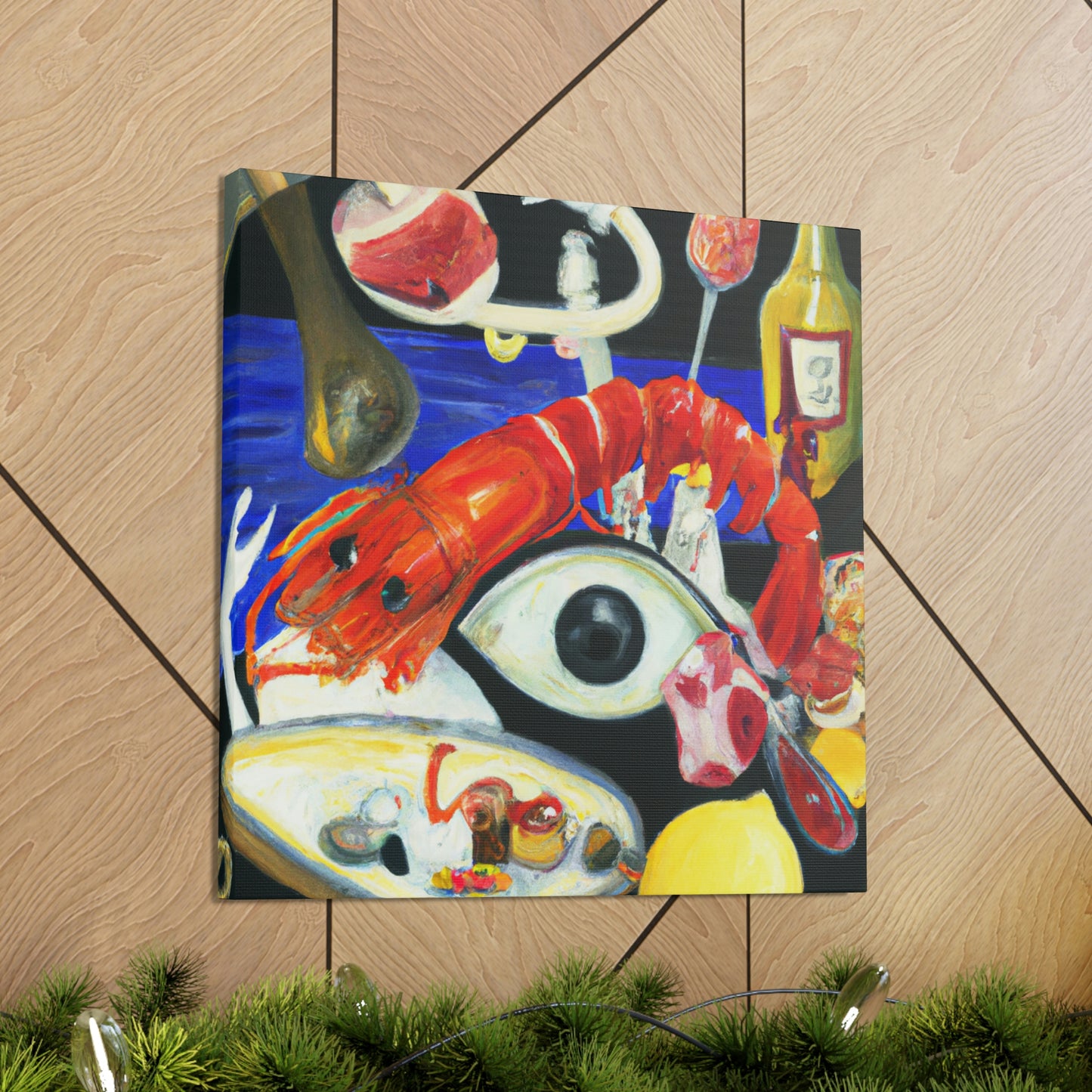 Seafood Dreamscape. - Canvas