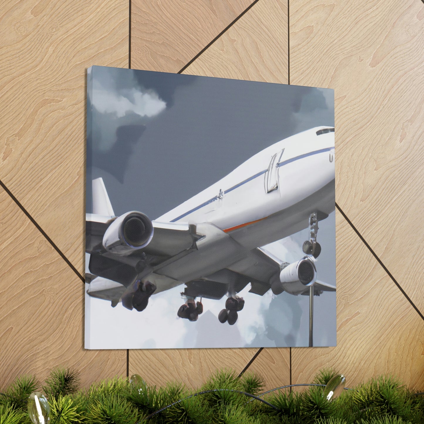 "Flight of the Plane" - Canvas